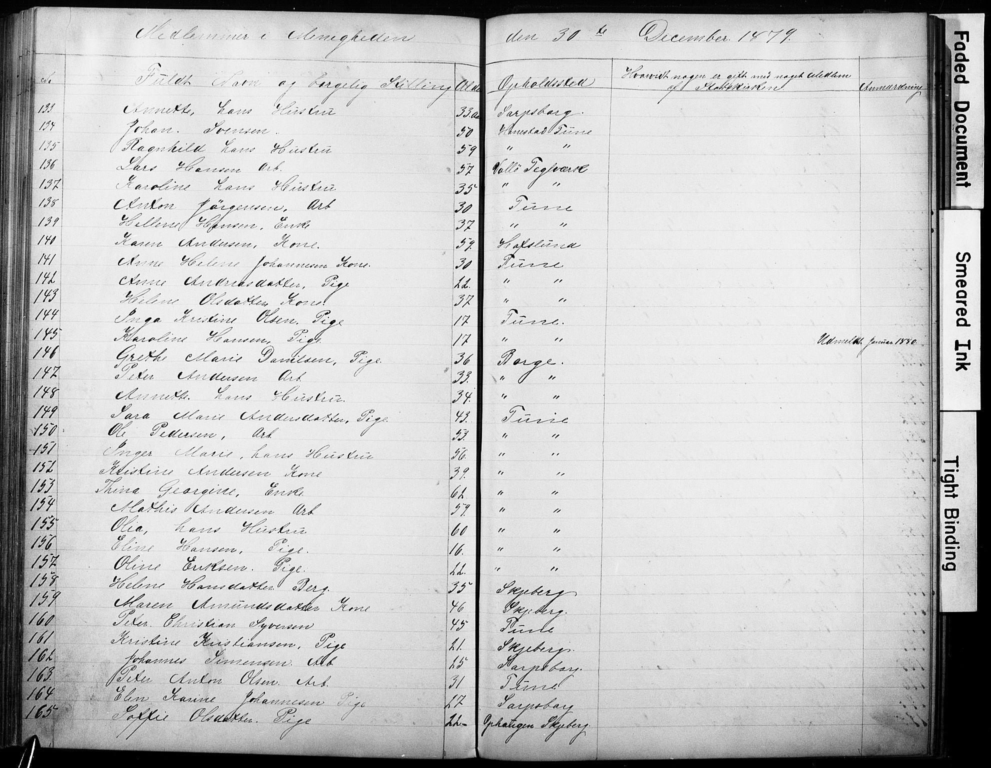 Sarpsborg metodistkirke, AV/SAO-PAO-0233/A/L0002: Dissenter register no. 2, 1856-1890