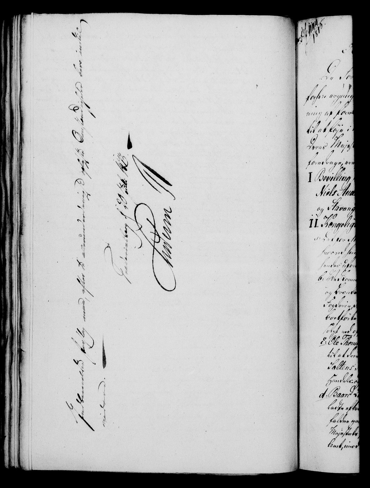 Rentekammeret, Kammerkanselliet, RA/EA-3111/G/Gf/Gfa/L0095: Norsk relasjons- og resolusjonsprotokoll (merket RK 52.95), 1813-1814, p. 351