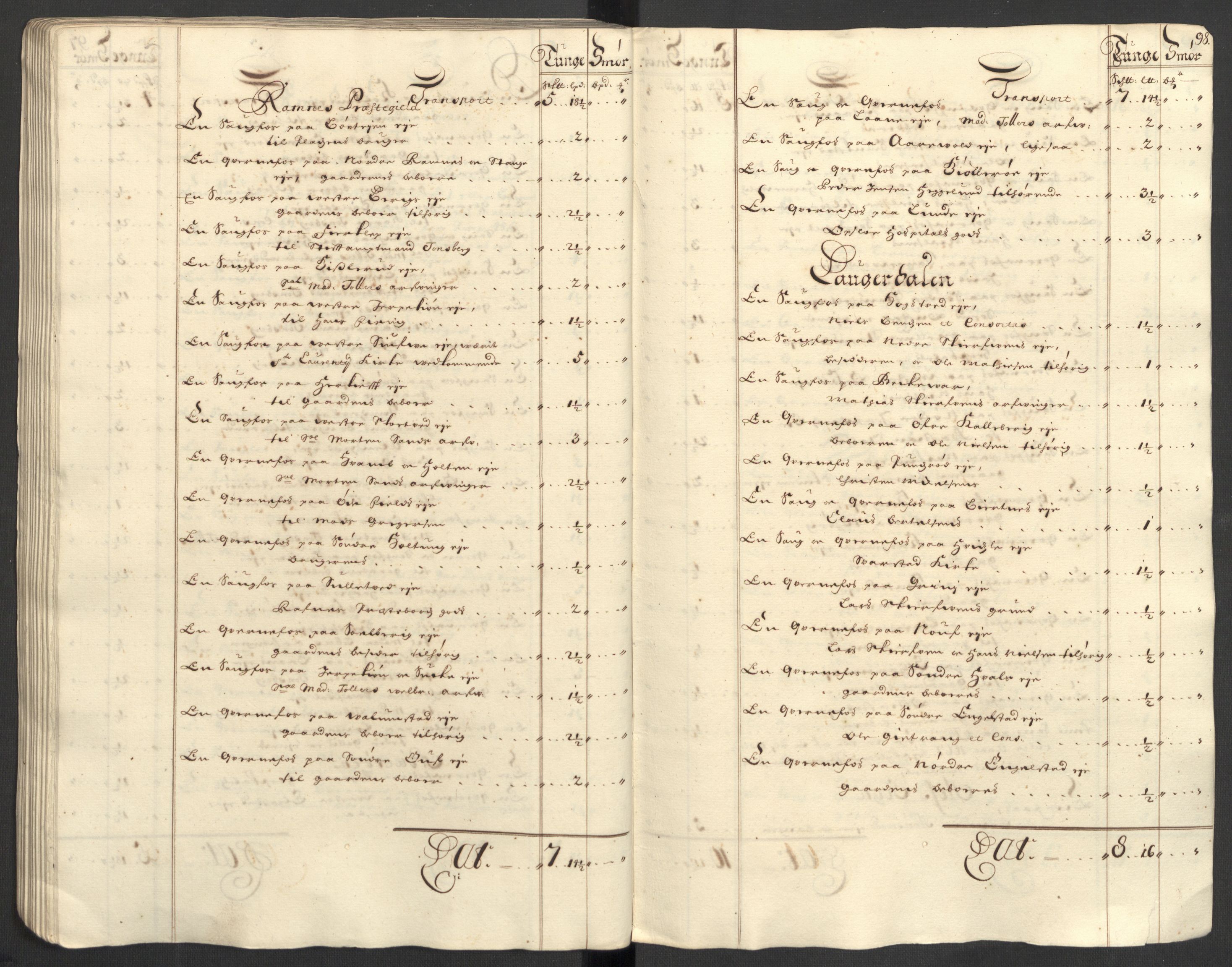 Rentekammeret inntil 1814, Reviderte regnskaper, Fogderegnskap, RA/EA-4092/R32/L1870: Fogderegnskap Jarlsberg grevskap, 1702, p. 120