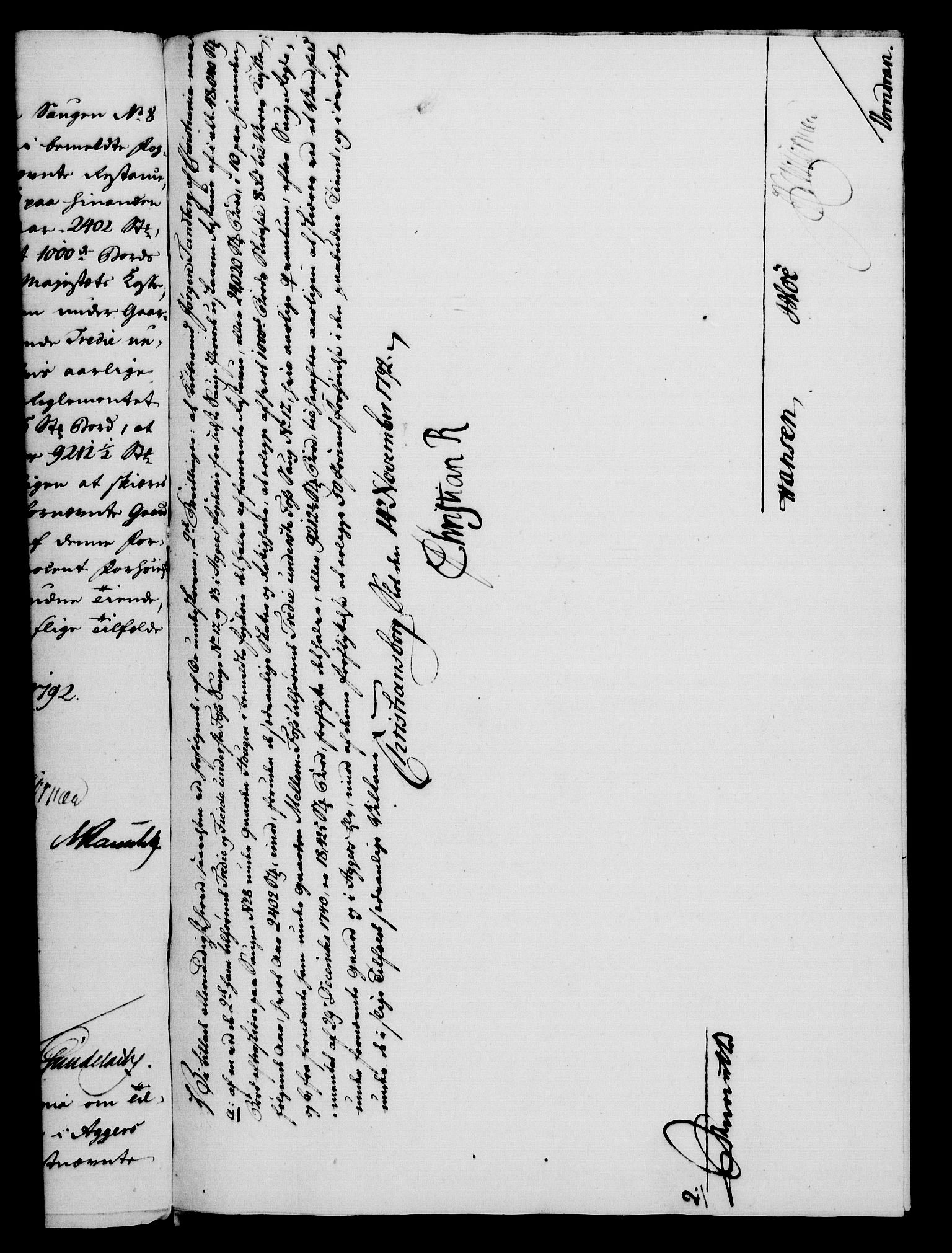 Rentekammeret, Kammerkanselliet, AV/RA-EA-3111/G/Gf/Gfa/L0074: Norsk relasjons- og resolusjonsprotokoll (merket RK 52.74), 1792, p. 426