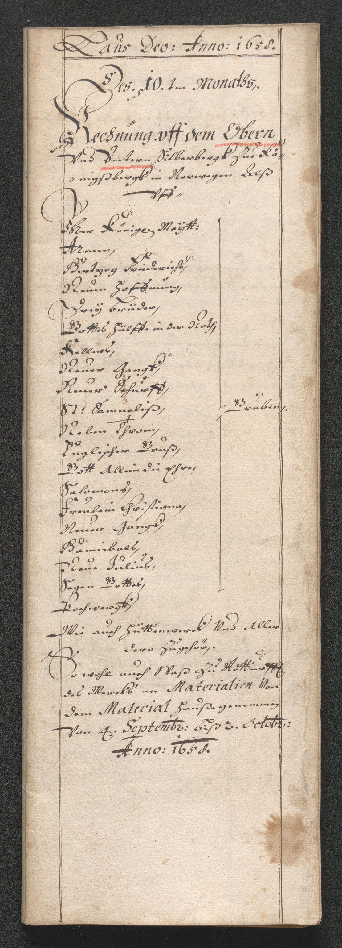 Kongsberg Sølvverk 1623-1816, SAKO/EA-3135/001/D/Dc/Dcd/L0033: Utgiftsregnskap for gruver m.m. , 1658, p. 497