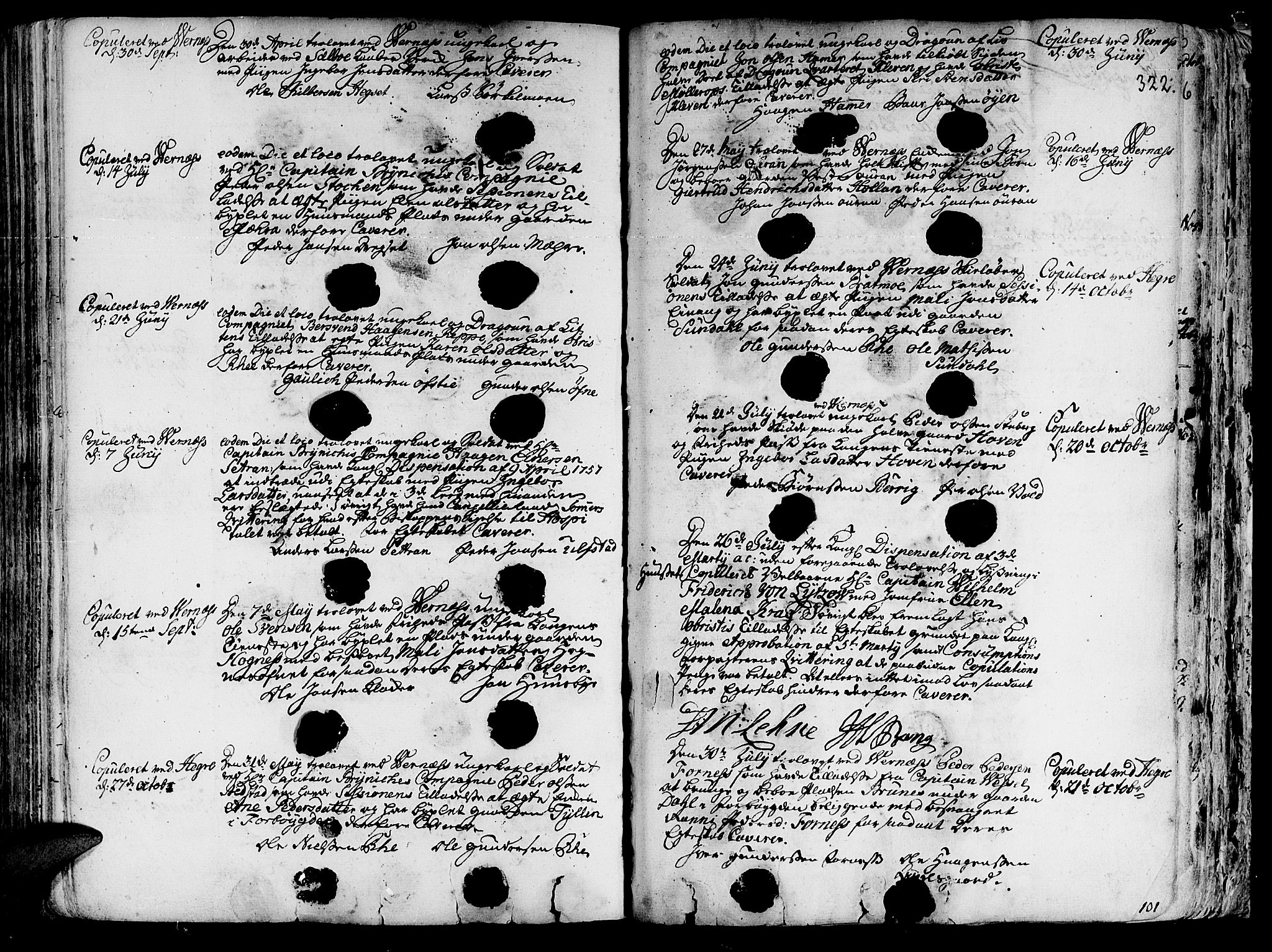 Ministerialprotokoller, klokkerbøker og fødselsregistre - Nord-Trøndelag, SAT/A-1458/709/L0057: Parish register (official) no. 709A05, 1755-1780, p. 322