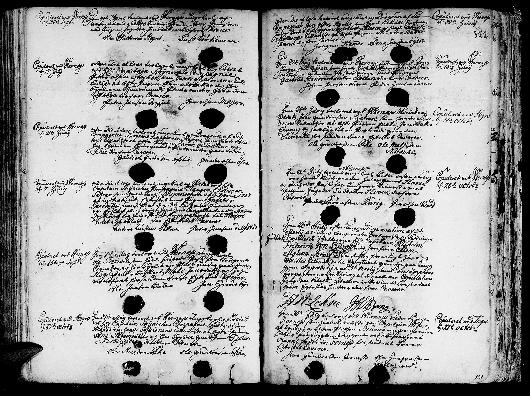 Ministerialprotokoller, klokkerbøker og fødselsregistre - Nord-Trøndelag, AV/SAT-A-1458/709/L0057: Parish register (official) no. 709A05, 1755-1780, p. 322