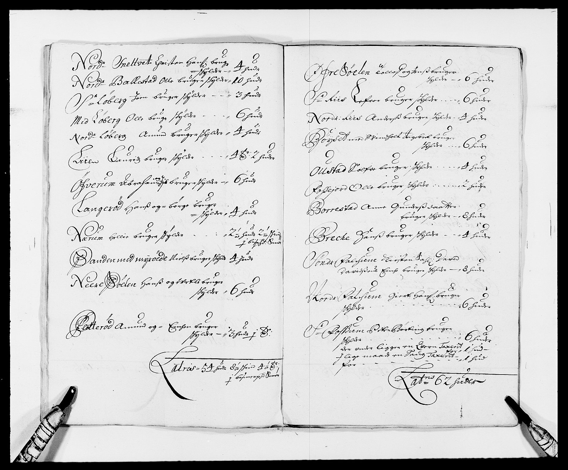 Rentekammeret inntil 1814, Reviderte regnskaper, Fogderegnskap, AV/RA-EA-4092/R34/L2049: Fogderegnskap Bamble, 1685-1687, p. 47