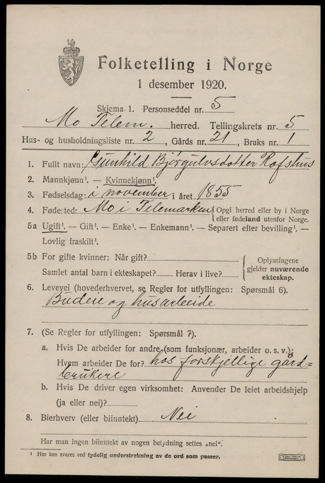 SAKO, 1920 census for Mo, 1920, p. 2016
