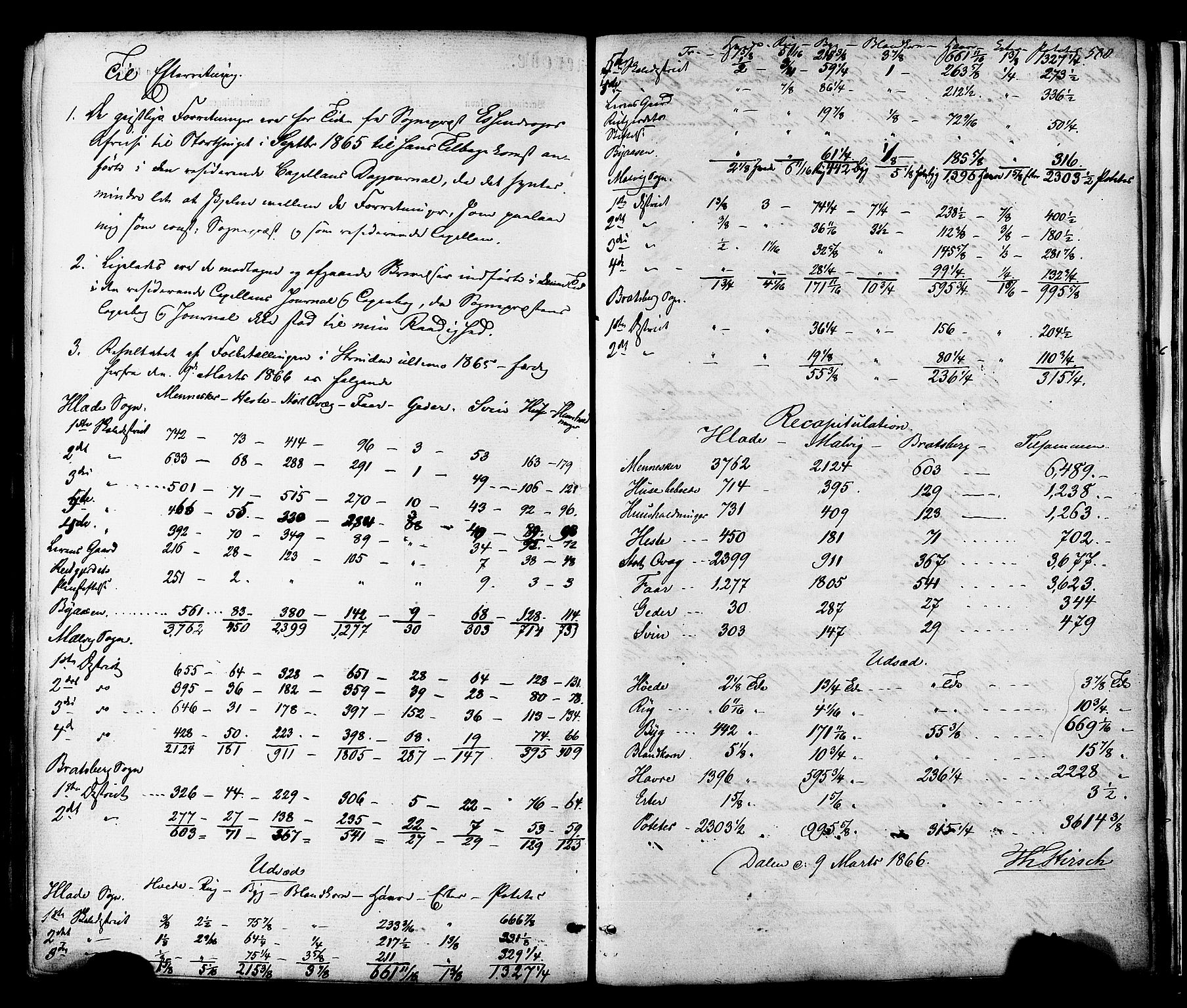Ministerialprotokoller, klokkerbøker og fødselsregistre - Sør-Trøndelag, SAT/A-1456/606/L0293: Parish register (official) no. 606A08, 1866-1877, p. 580