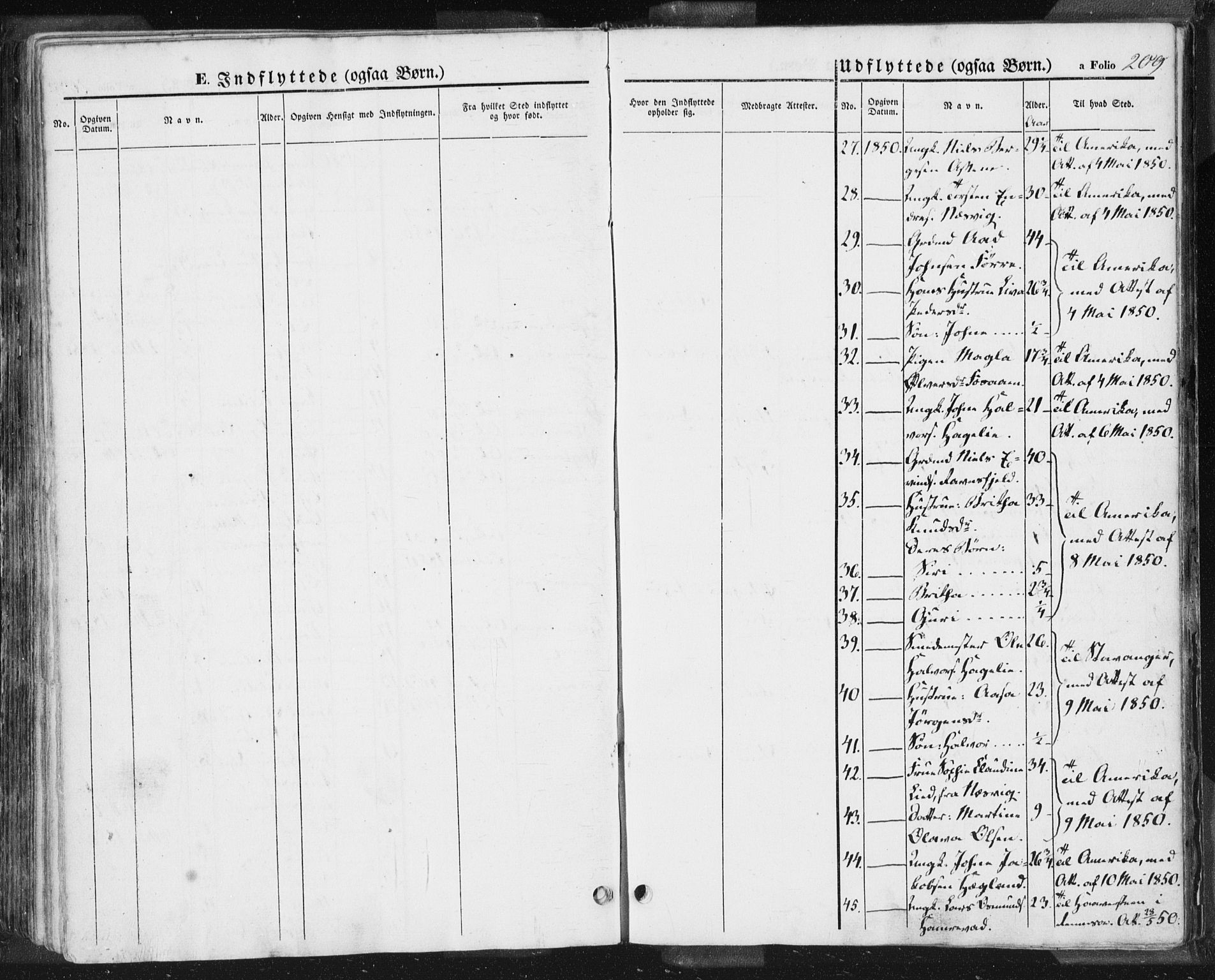 Hjelmeland sokneprestkontor, AV/SAST-A-101843/01/IV/L0009: Parish register (official) no. A 9, 1846-1860, p. 209