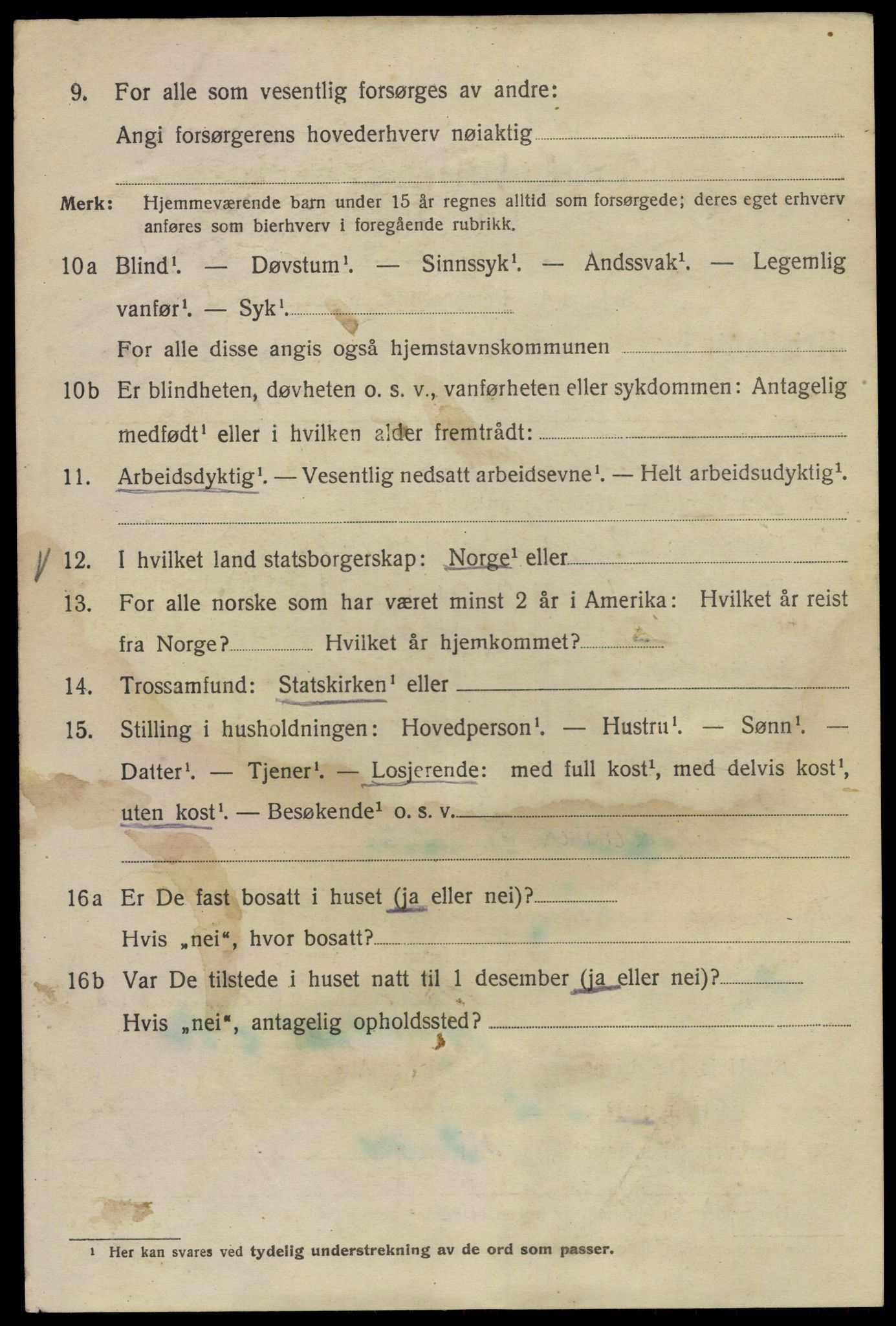 SAO, 1920 census for Kristiania, 1920, p. 508892