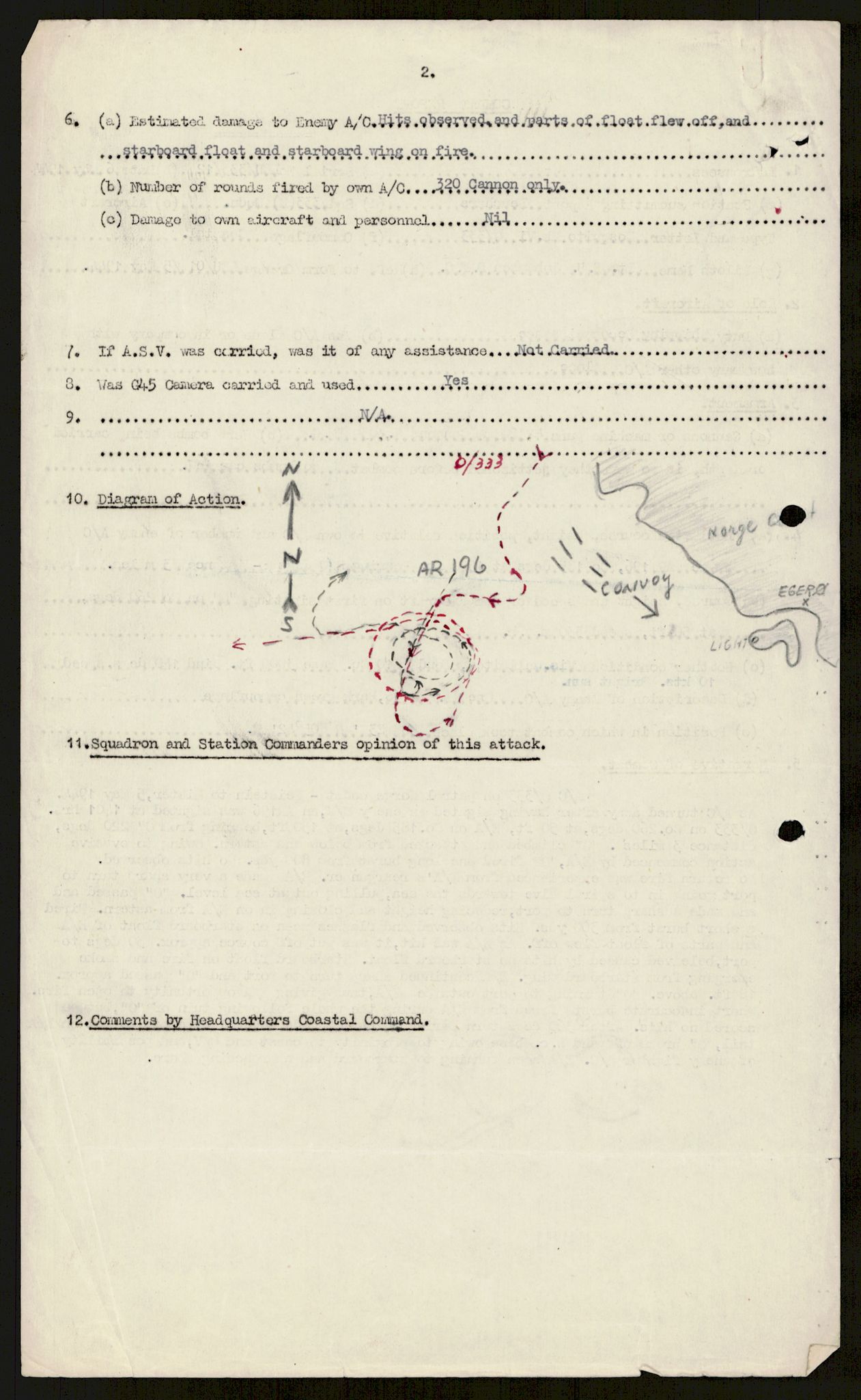 Forsvaret, 333 Skvadron, AV/RA-RAFA-2003/1/Da/L0041: Combat, Crash and and Circumstantial Reports , 1943-1945, p. 344