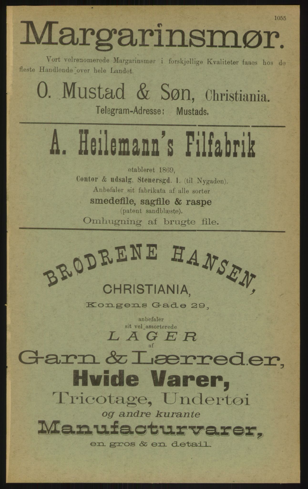 Kristiania/Oslo adressebok, PUBL/-, 1897, p. 1055