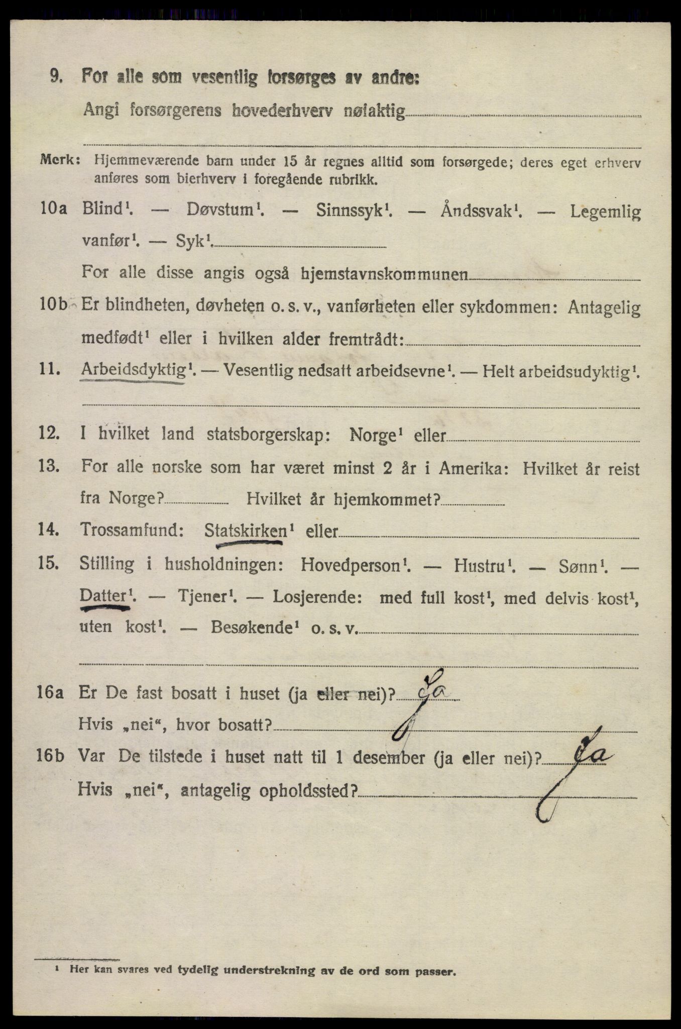 SAKO, 1920 census for Hedrum, 1920, p. 2560