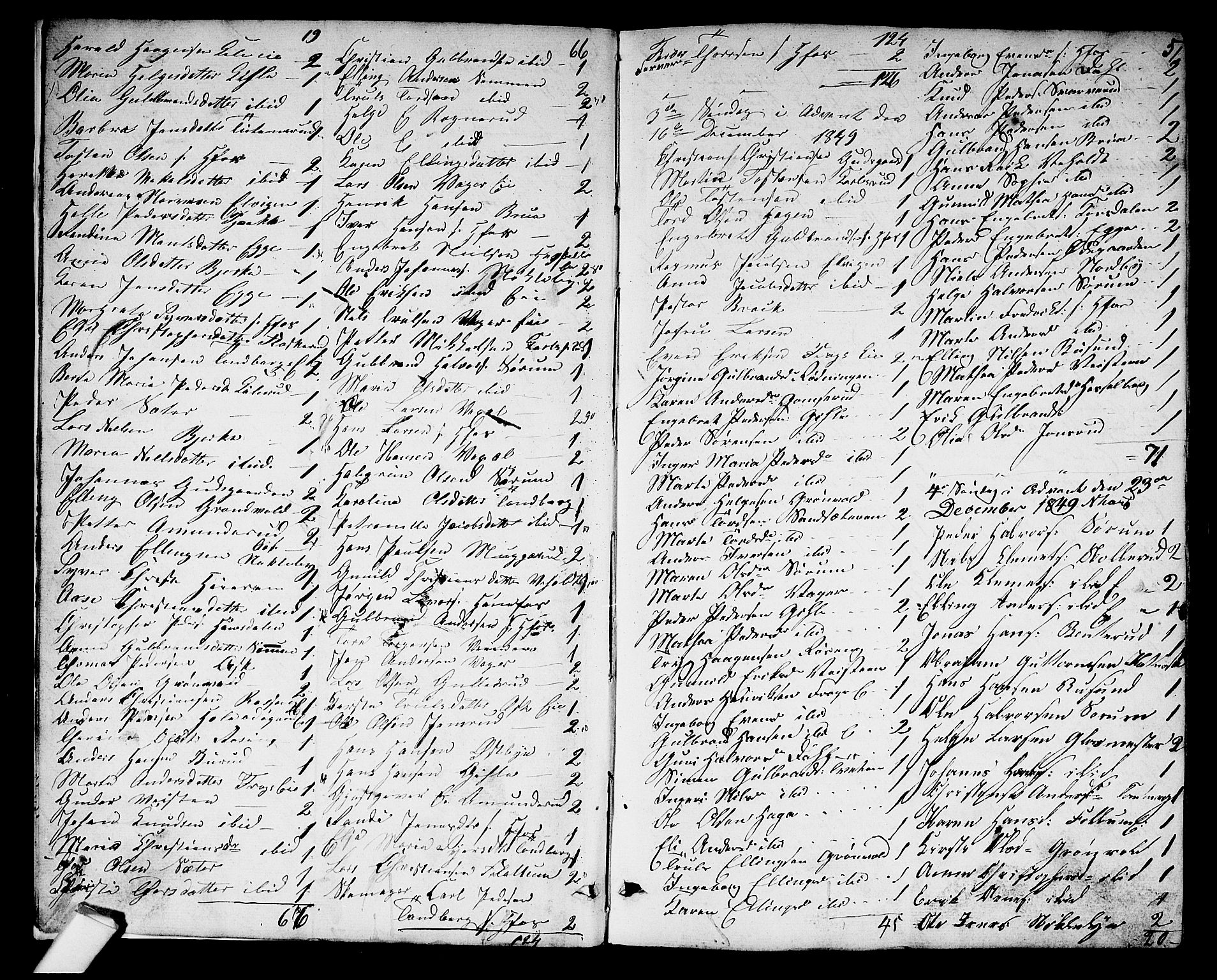 Norderhov kirkebøker, AV/SAKO-A-237/G/Ga/L0006: Parish register (copy) no. I 6, 1849-1876, p. 5