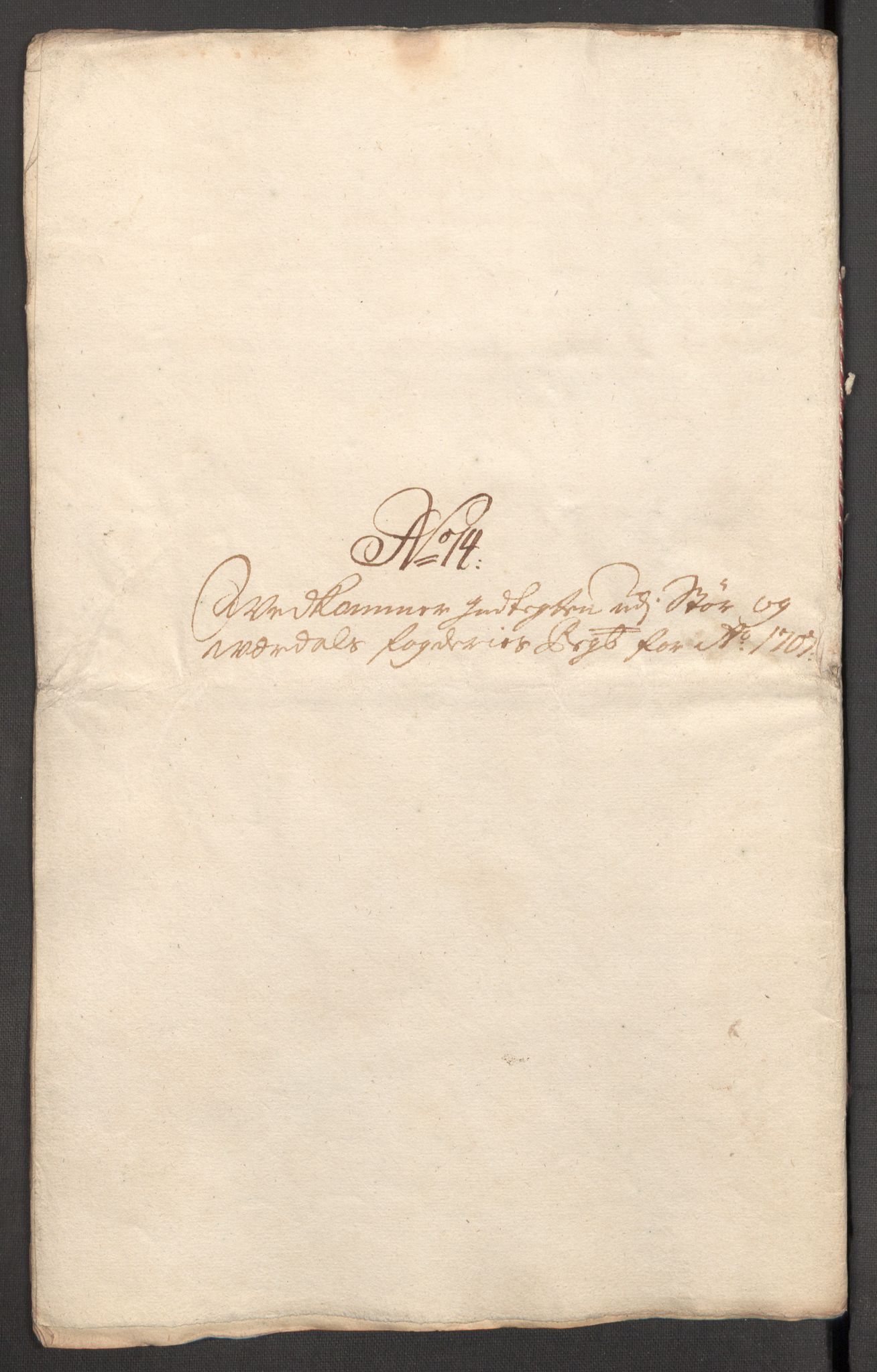 Rentekammeret inntil 1814, Reviderte regnskaper, Fogderegnskap, RA/EA-4092/R62/L4197: Fogderegnskap Stjørdal og Verdal, 1707, p. 196