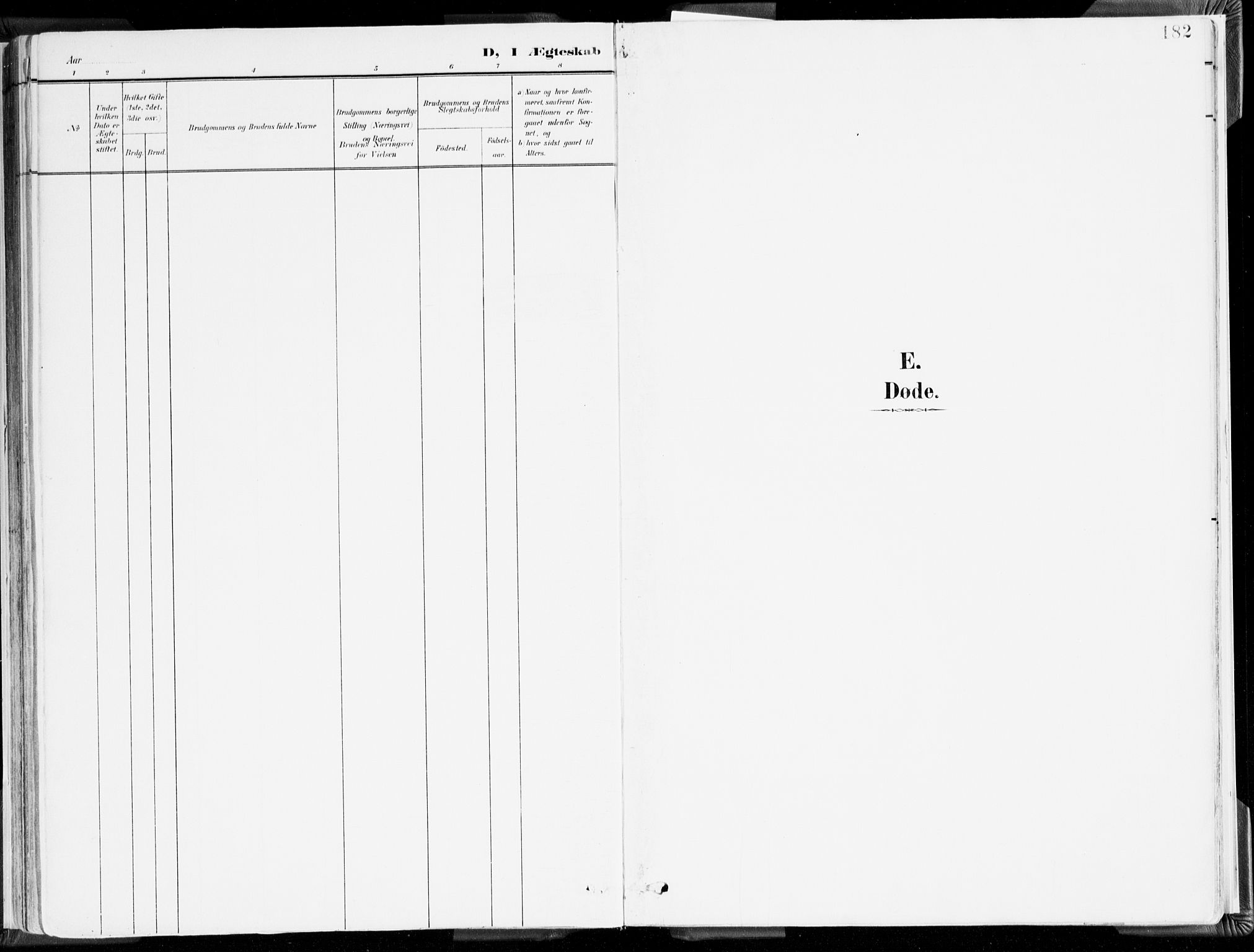 Selje sokneprestembete, SAB/A-99938/H/Ha/Haa/Haab: Parish register (official) no. B 2, 1891-1907, p. 182