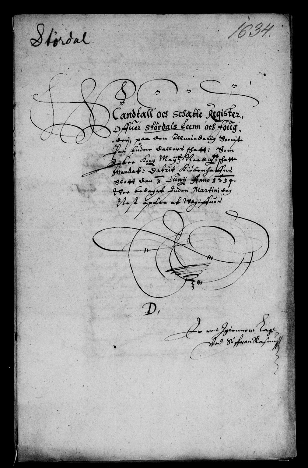 Rentekammeret inntil 1814, Reviderte regnskaper, Lensregnskaper, AV/RA-EA-5023/R/Rb/Rbw/L0055: Trondheim len, 1634-1635