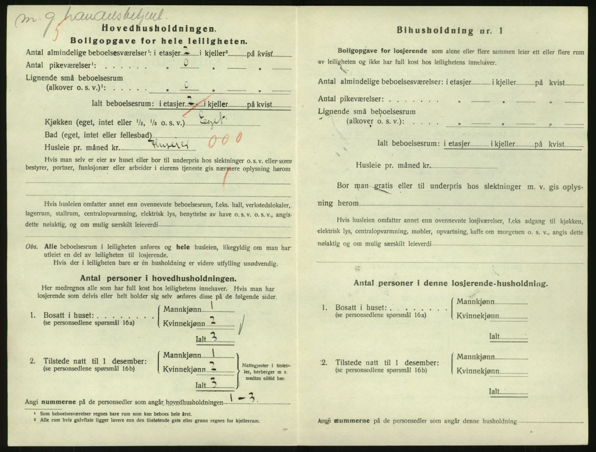 SAK, 1920 census for Arendal, 1920, p. 8617