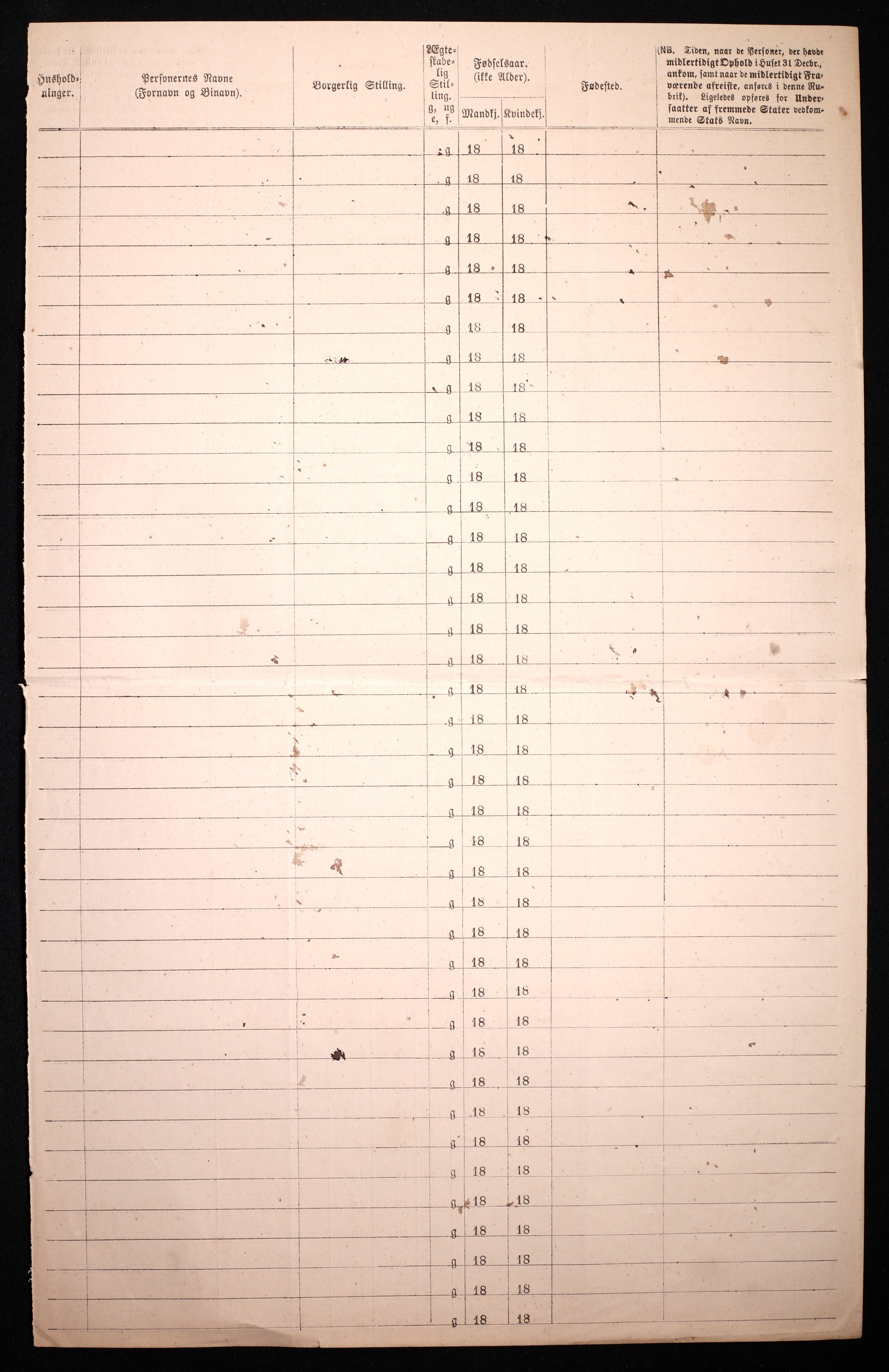 RA, 1870 census for 0301 Kristiania, 1870, p. 275