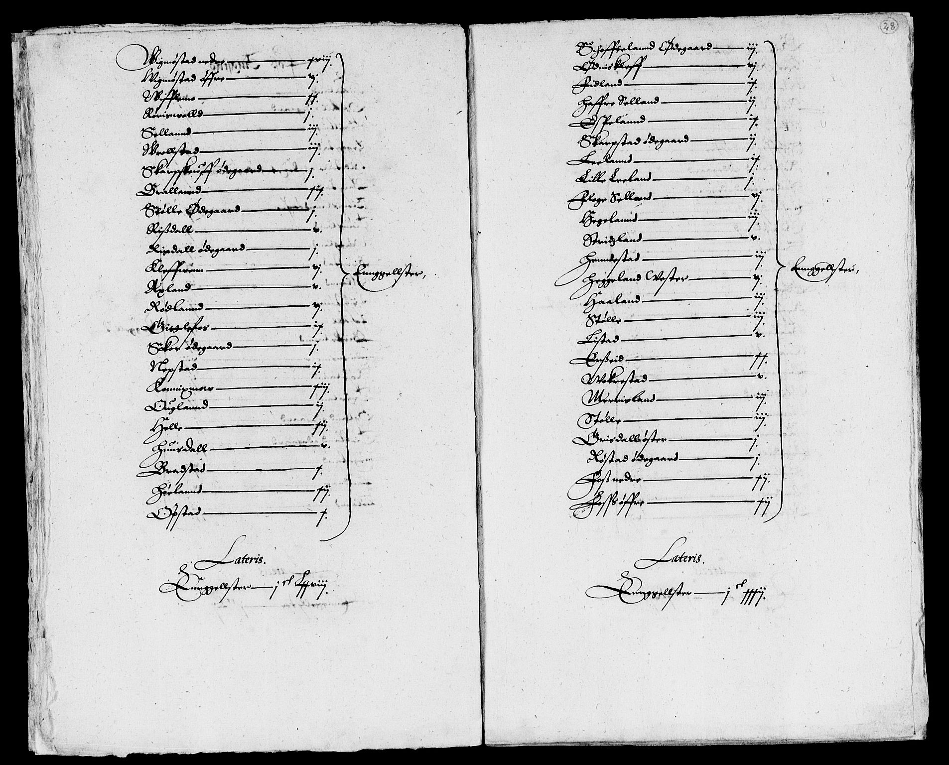 Rentekammeret inntil 1814, Reviderte regnskaper, Lensregnskaper, AV/RA-EA-5023/R/Rb/Rbr/L0006: Lista len, 1605-1621