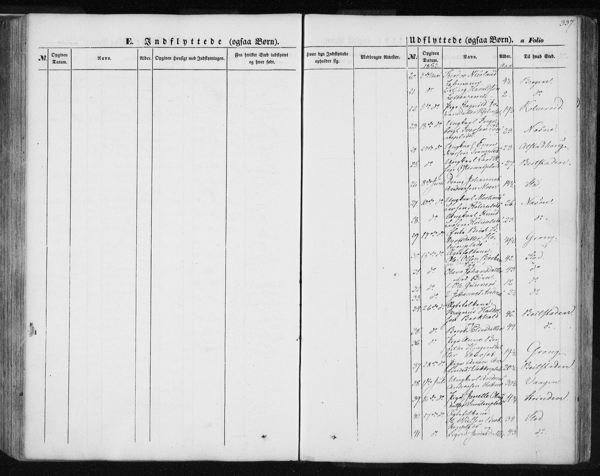 Ministerialprotokoller, klokkerbøker og fødselsregistre - Nord-Trøndelag, SAT/A-1458/735/L0342: Parish register (official) no. 735A07 /1, 1849-1862, p. 337