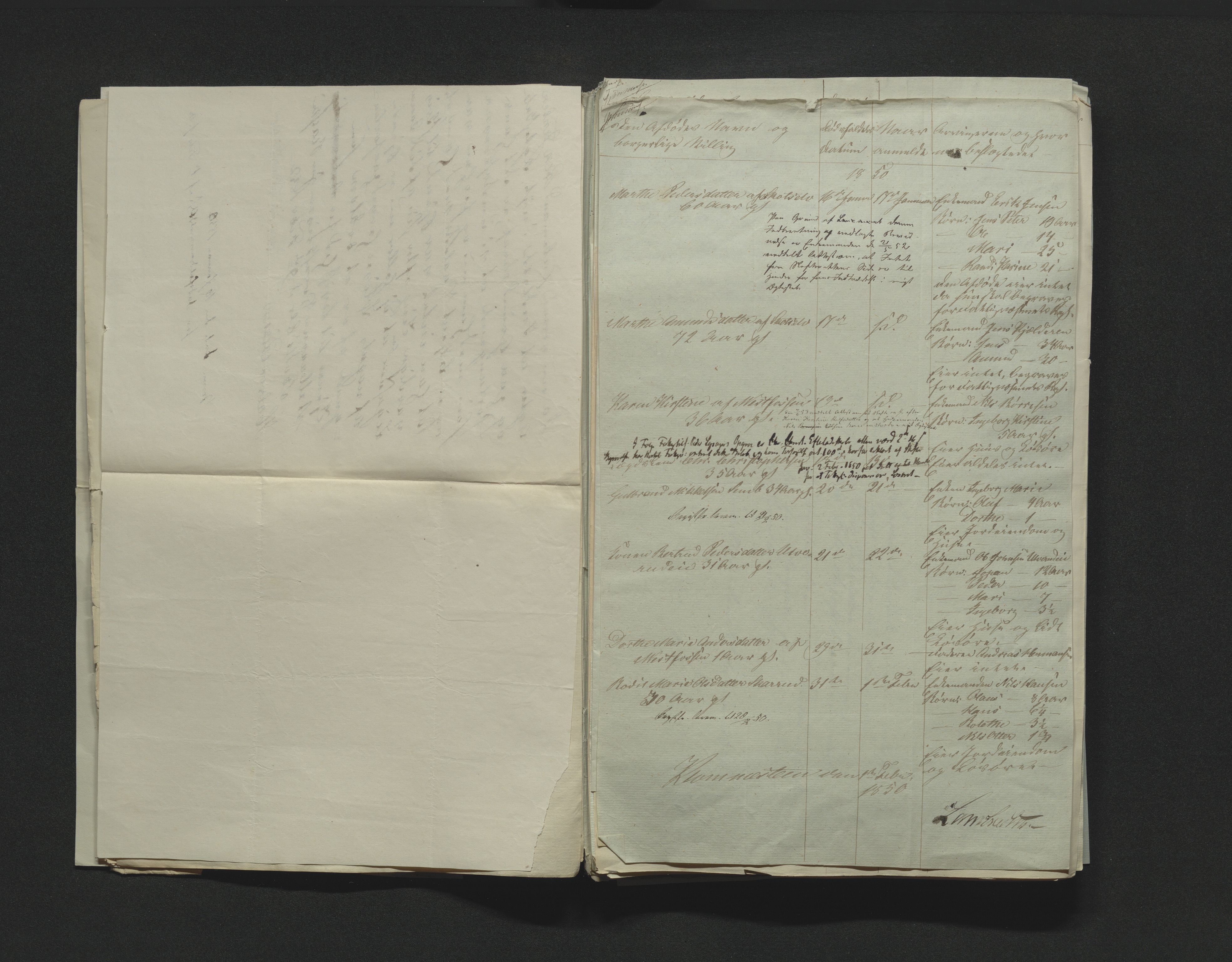 Eiker, Modum og Sigdal sorenskriveri, AV/SAKO-A-123/H/Ha/Hab/L0008: Dødsfallsmeldinger, 1850-1853