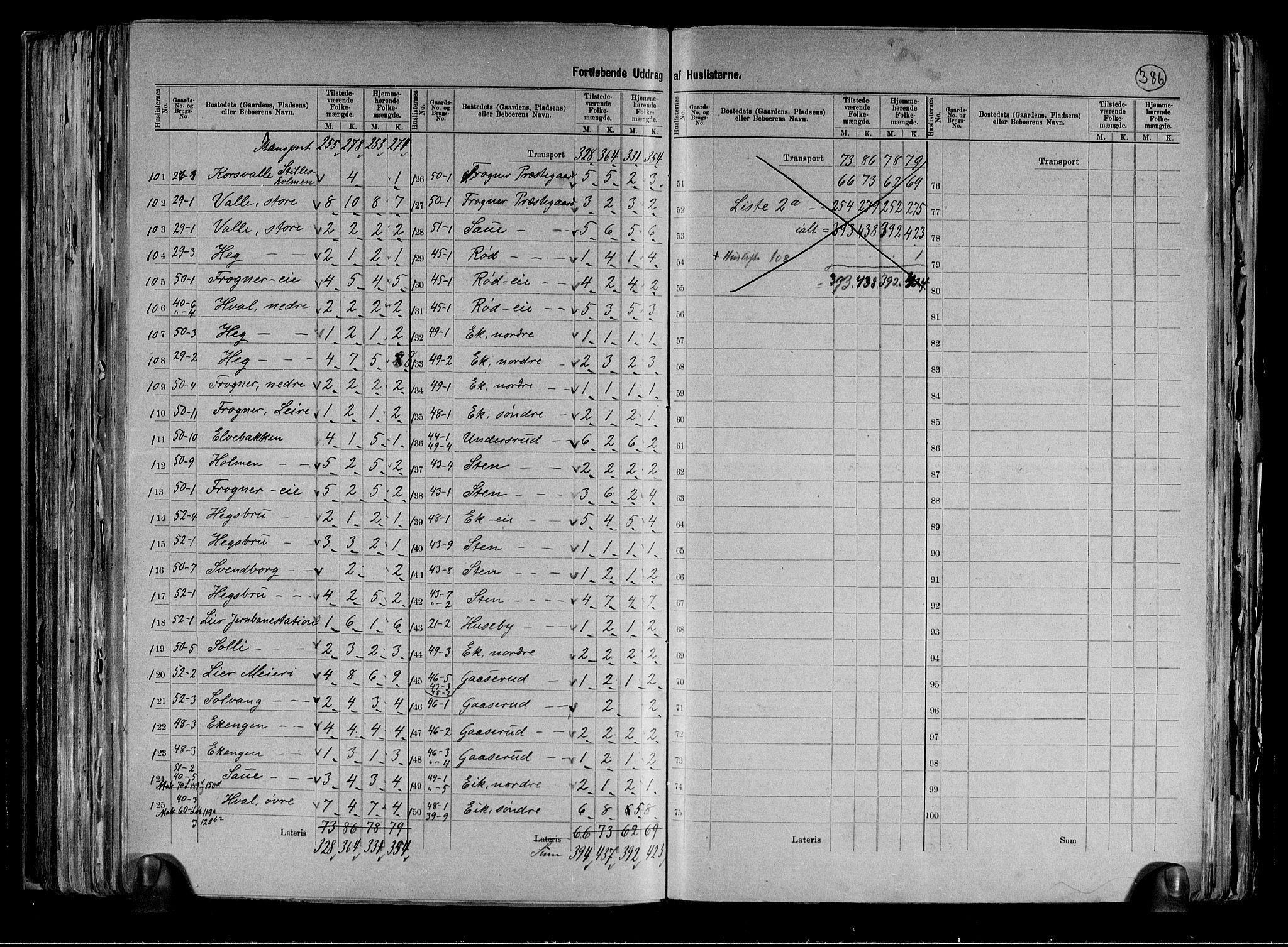 RA, 1891 census for 0626 Lier, 1891, p. 11