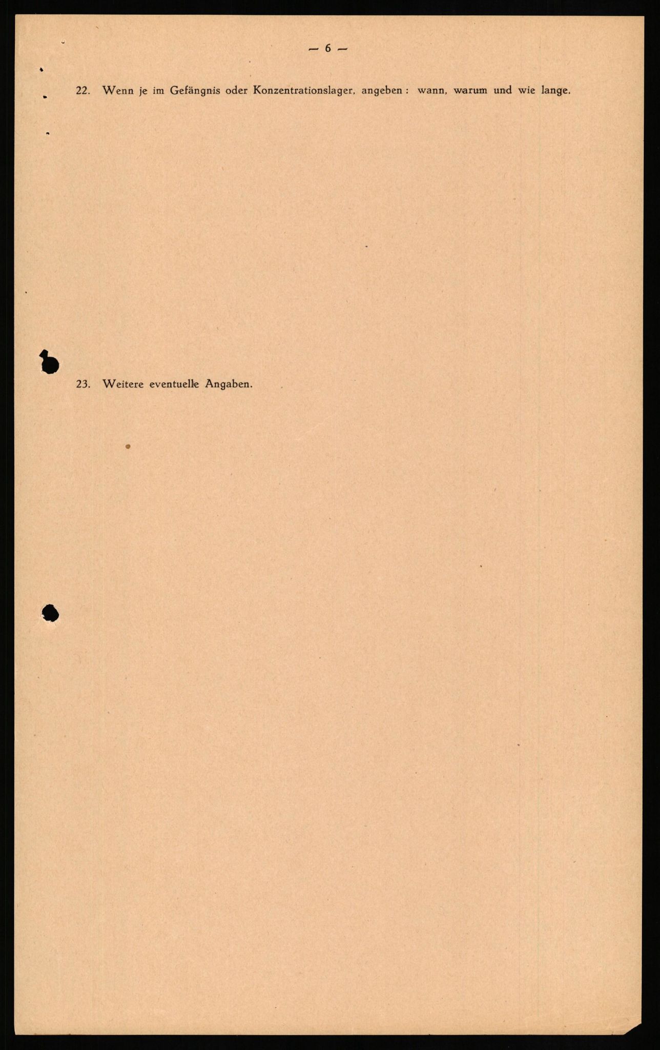 Forsvaret, Forsvarets overkommando II, AV/RA-RAFA-3915/D/Db/L0018: CI Questionaires. Tyske okkupasjonsstyrker i Norge. Tyskere., 1945-1946, p. 57