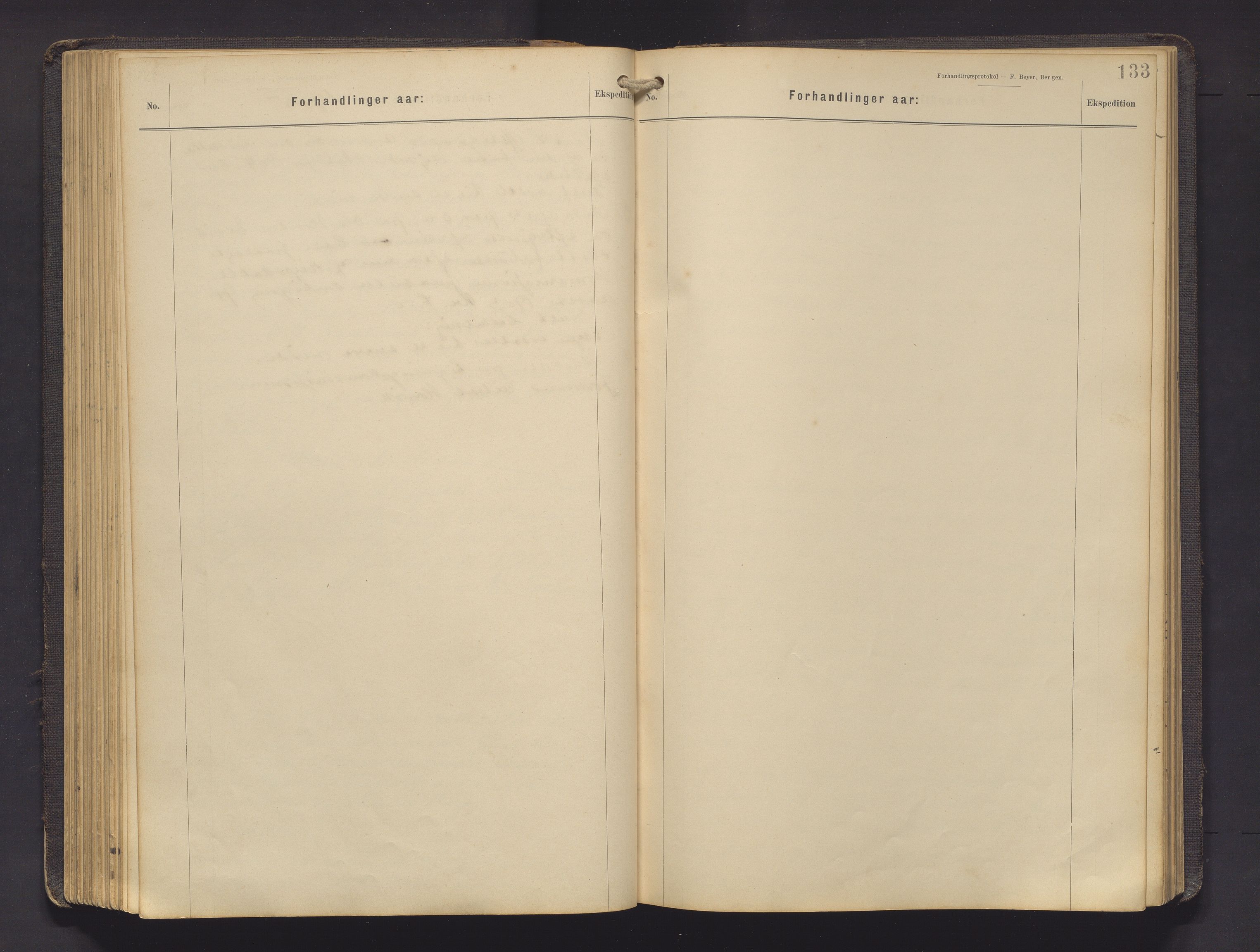 Hamre kommune. Formannskapet, IKAH/1254-021/A/Aa/L0005: Møtebok for formannskap, heradsstyre og soknestyra i Hamre og Åsane, 1899-1909, p. 133