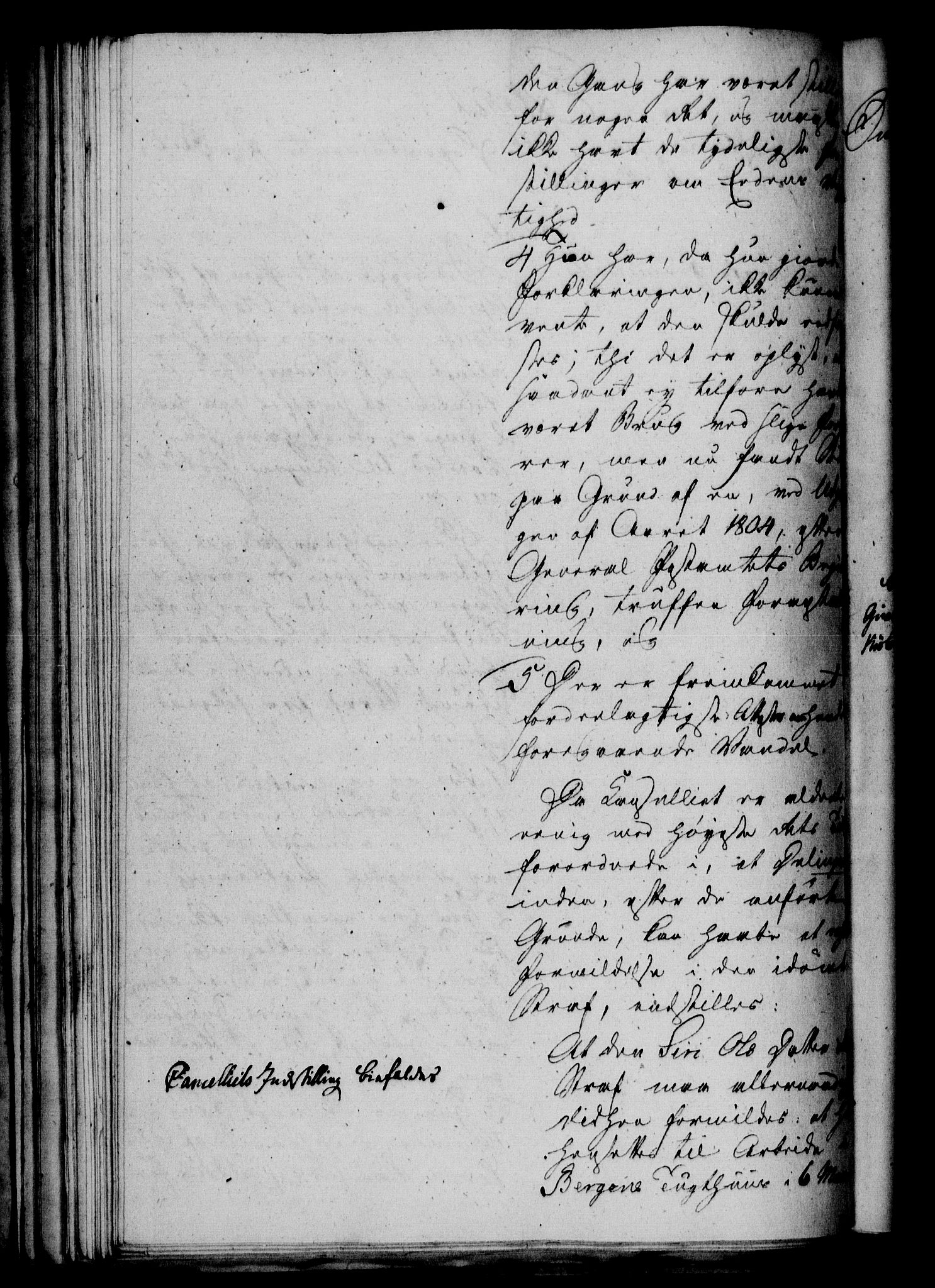 Danske Kanselli 1800-1814, AV/RA-EA-3024/H/Hf/Hfa/Hfaa/L0007: Ekstrakt av forestillinger, 1806
