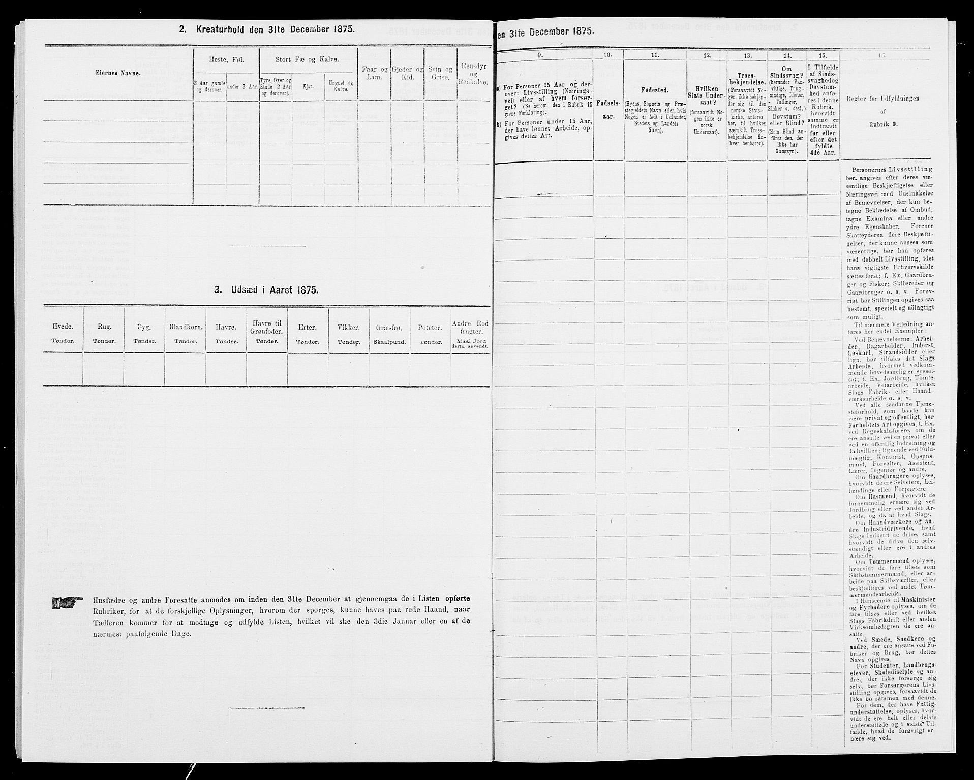 SAK, 1875 census for 0911P Gjerstad, 1875, p. 898