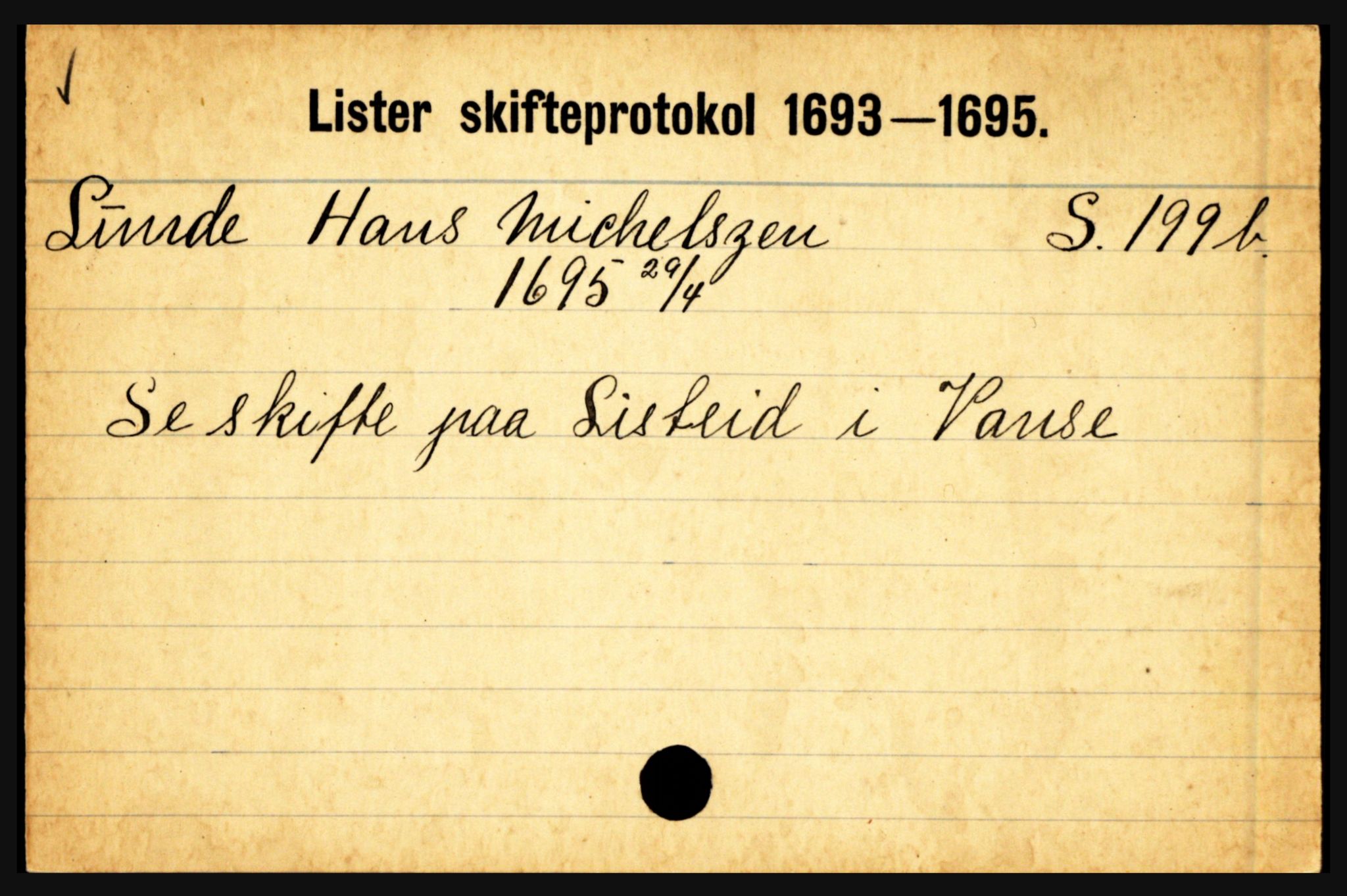 Lister sorenskriveri, AV/SAK-1221-0003/H, p. 24419