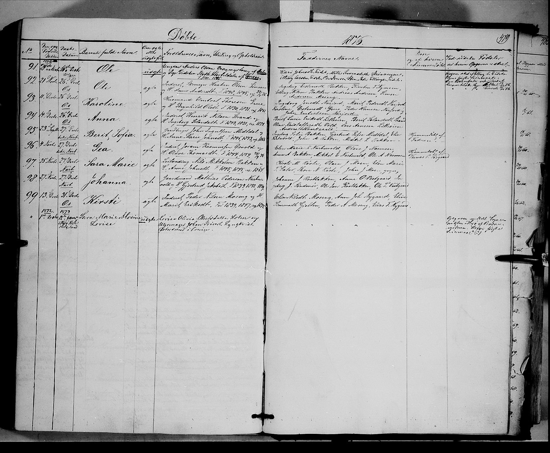 Tolga prestekontor, AV/SAH-PREST-062/K/L0006: Parish register (official) no. 6, 1852-1876, p. 479