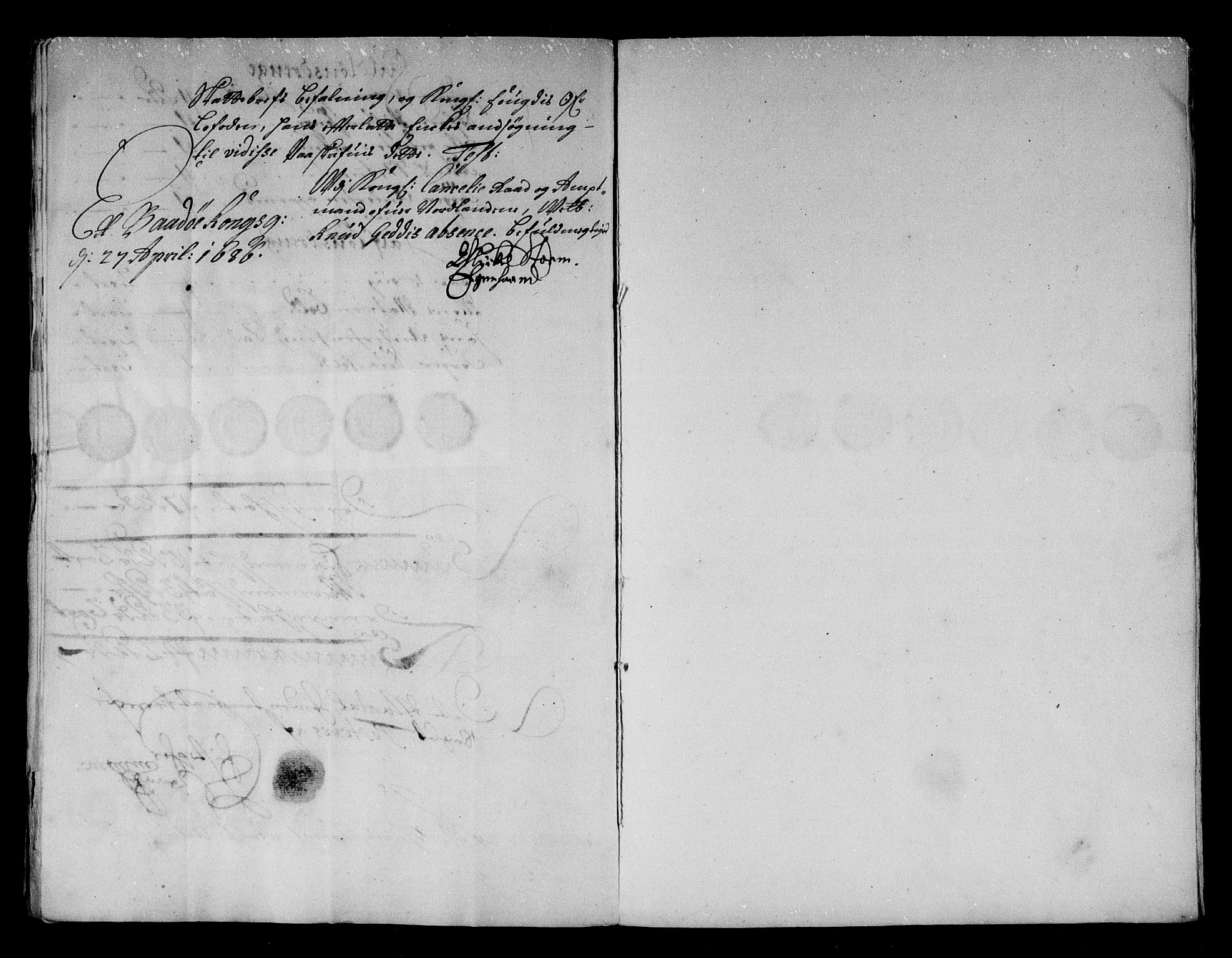 Rentekammeret inntil 1814, Reviderte regnskaper, Stiftamtstueregnskaper, Trondheim stiftamt og Nordland amt, AV/RA-EA-6044/R/Rg/L0082: Trondheim stiftamt og Nordland amt, 1685