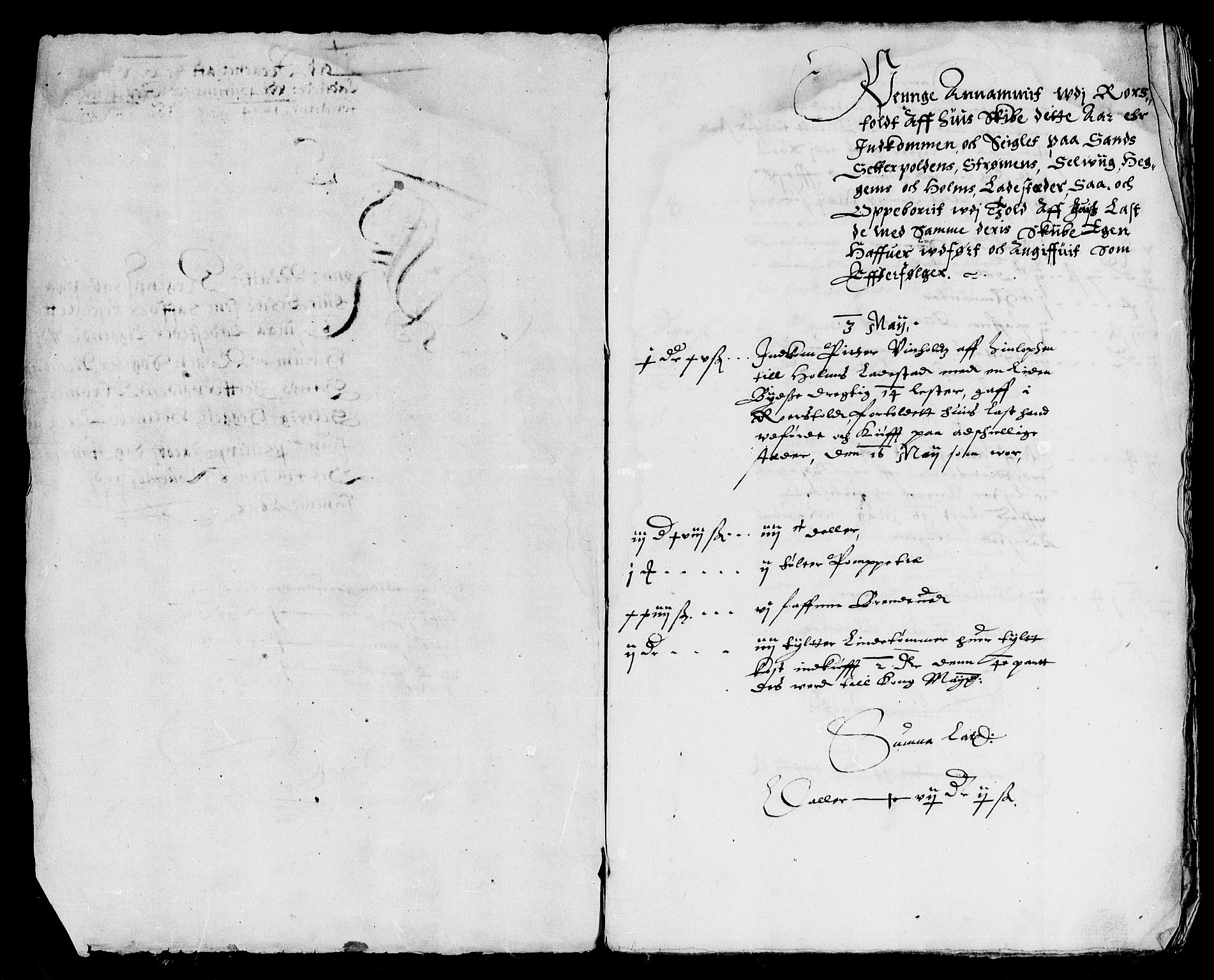 Rentekammeret inntil 1814, Reviderte regnskaper, Lensregnskaper, AV/RA-EA-5023/R/Rb/Rba/L0036: Akershus len, 1614-1615