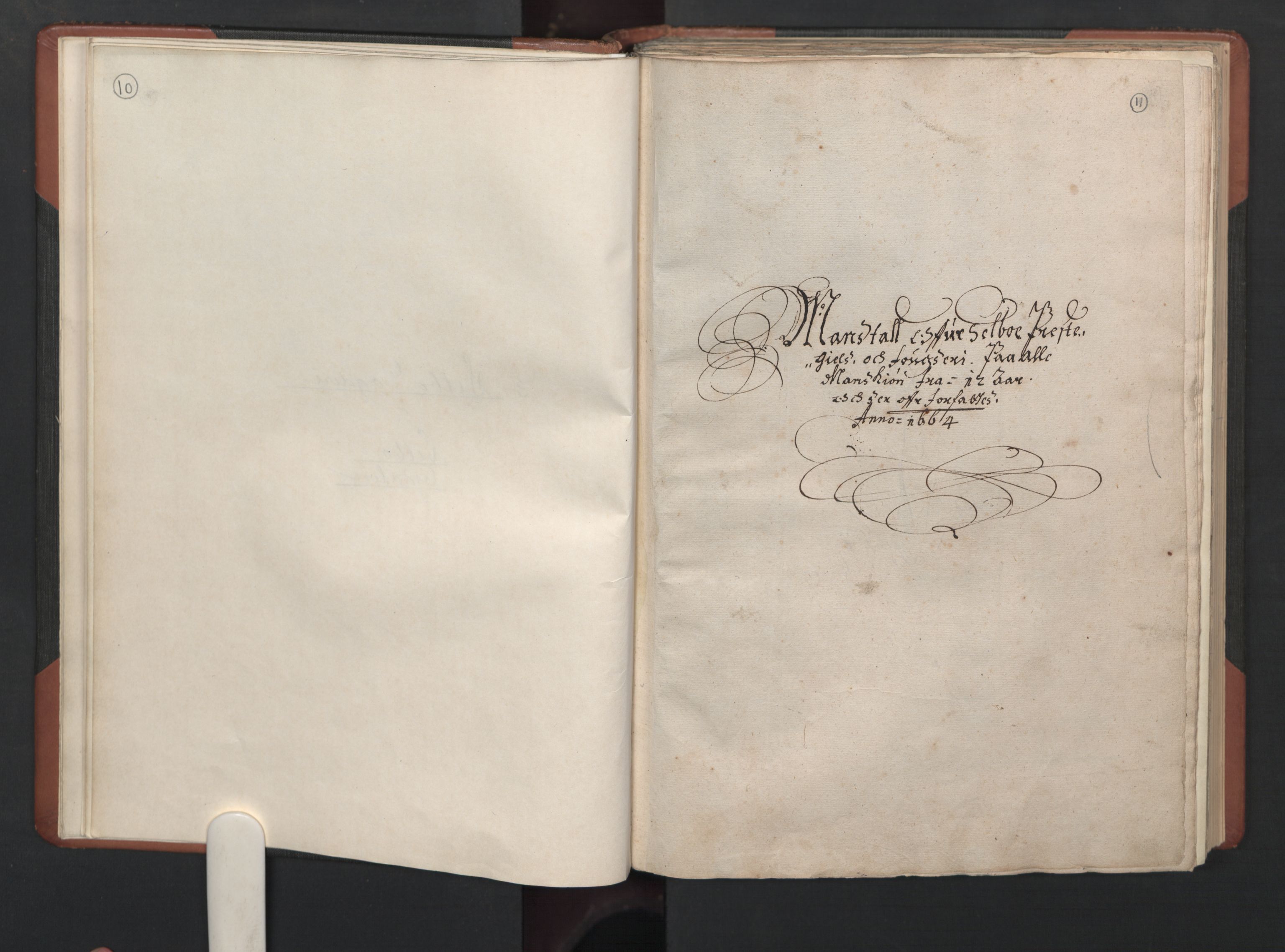 RA, Bailiff's Census 1664-1666, no. 19: Fosen fogderi, Inderøy fogderi, Selbu fogderi, Namdal fogderi and Stjørdal fogderi, 1664-1665, p. 10-11