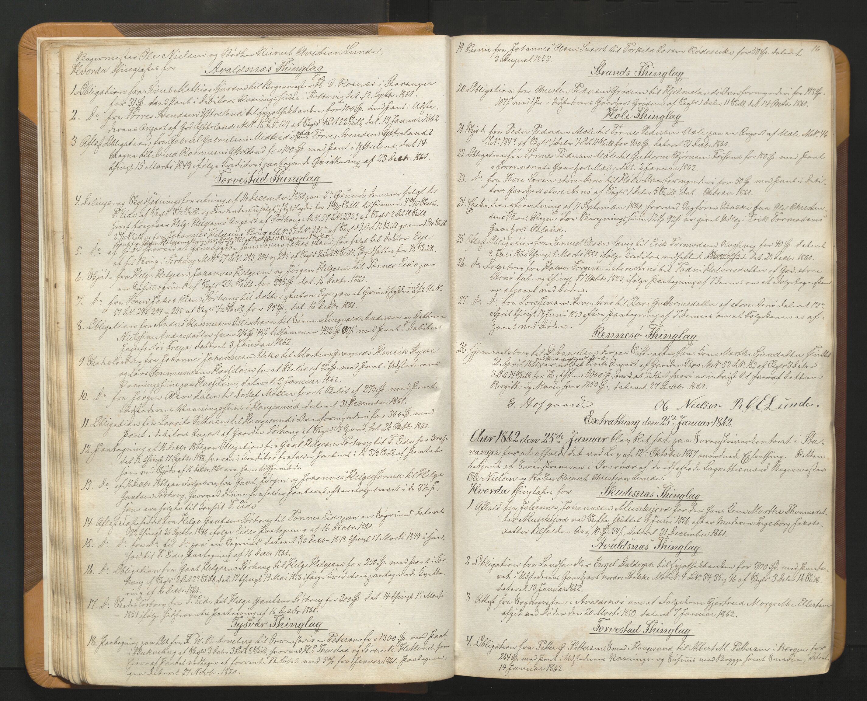 Karmsund sorenskriveri, SAST/A-100311/01/I/IA/IAB/L0006: TINGBOK, 1861-1869, p. 15b-16a