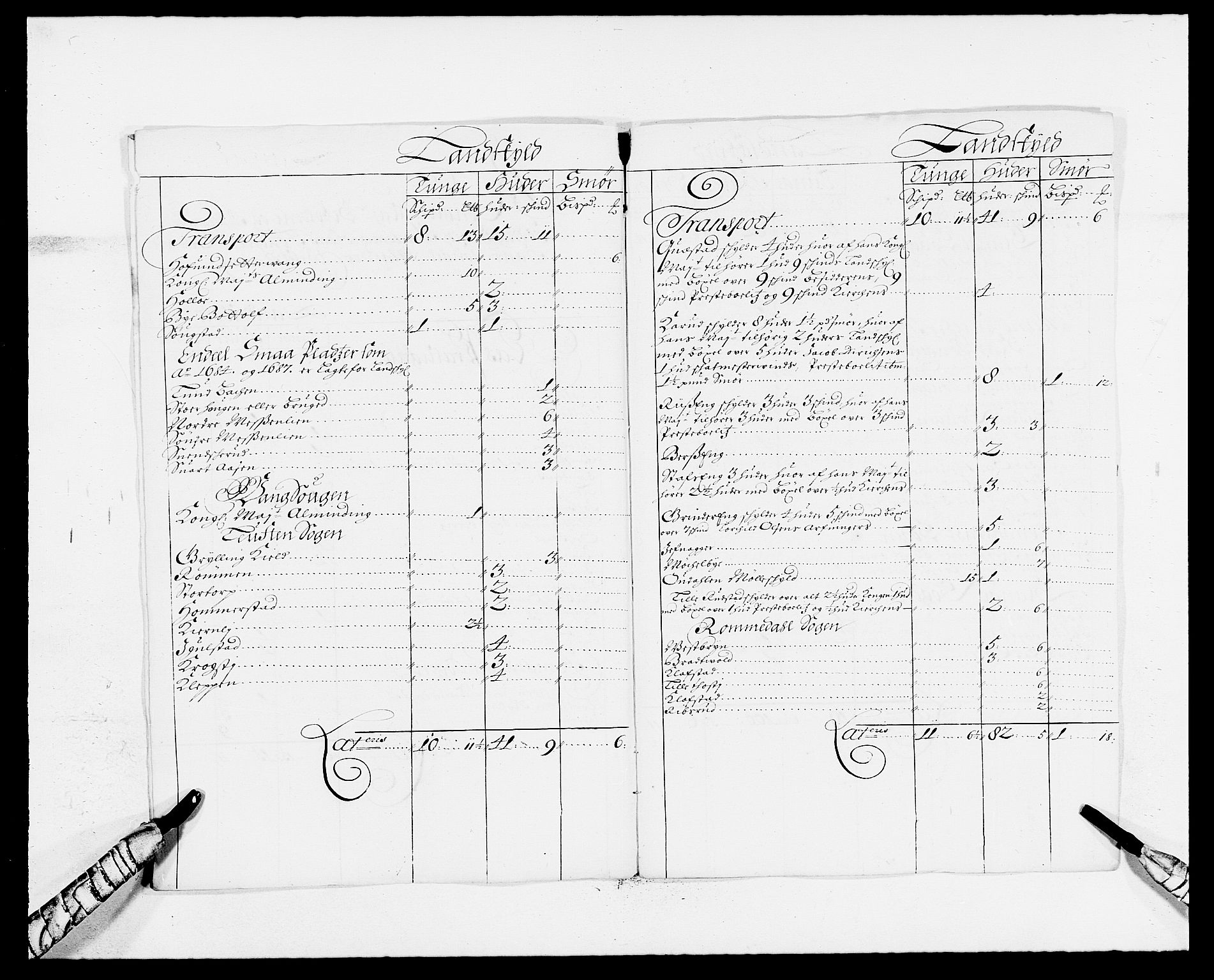 Rentekammeret inntil 1814, Reviderte regnskaper, Fogderegnskap, AV/RA-EA-4092/R16/L1029: Fogderegnskap Hedmark, 1688, p. 224