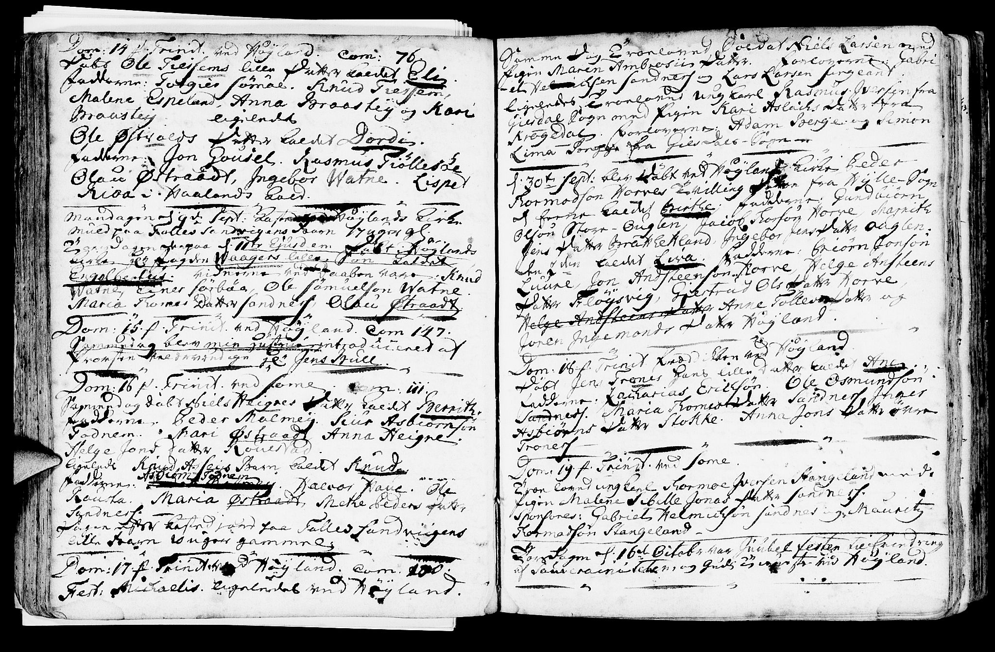 Høyland sokneprestkontor, SAST/A-101799/001/30BA/L0003: Parish register (official) no. A 3, 1753-1783