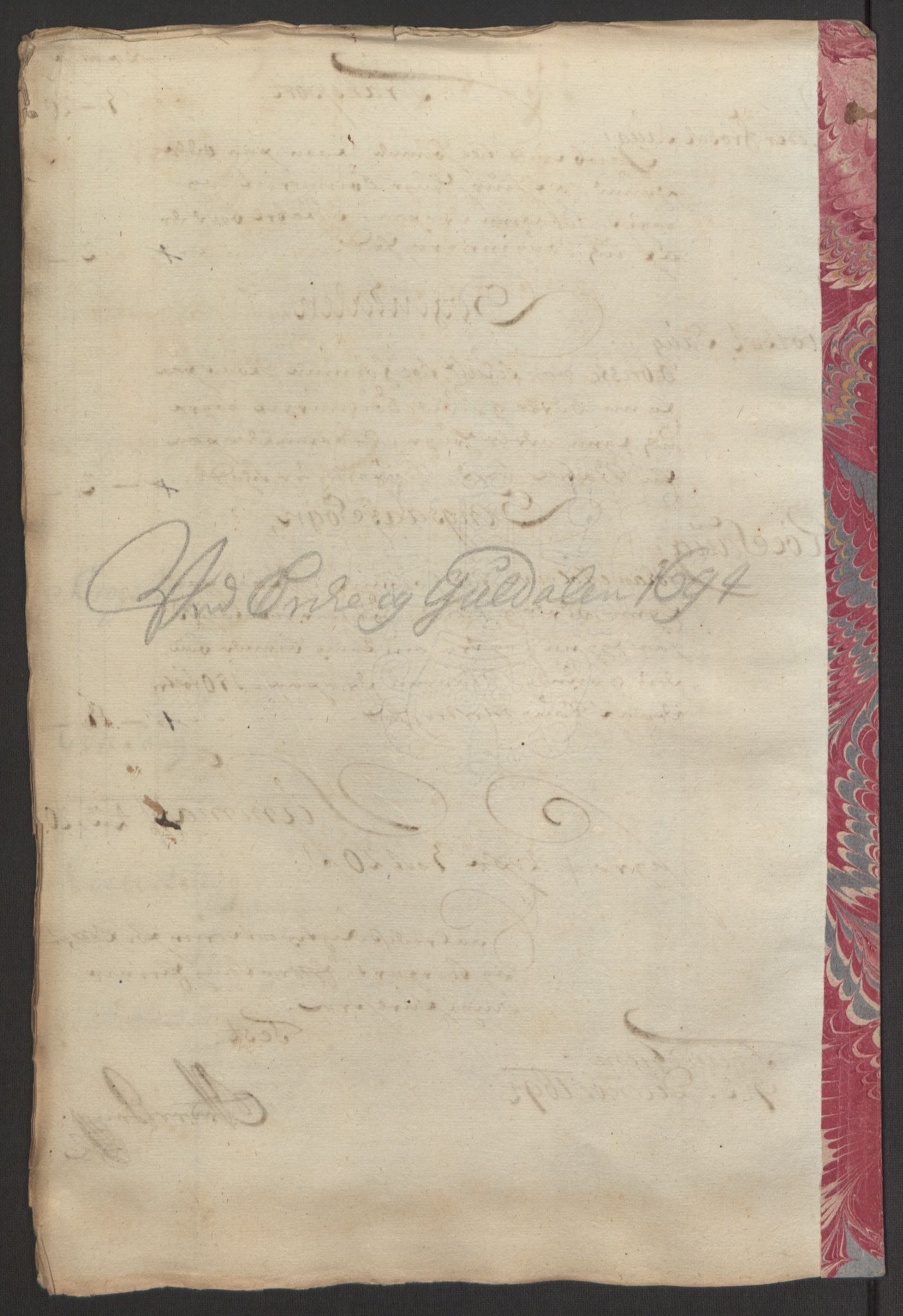 Rentekammeret inntil 1814, Reviderte regnskaper, Fogderegnskap, AV/RA-EA-4092/R60/L3944: Fogderegnskap Orkdal og Gauldal, 1694, p. 362