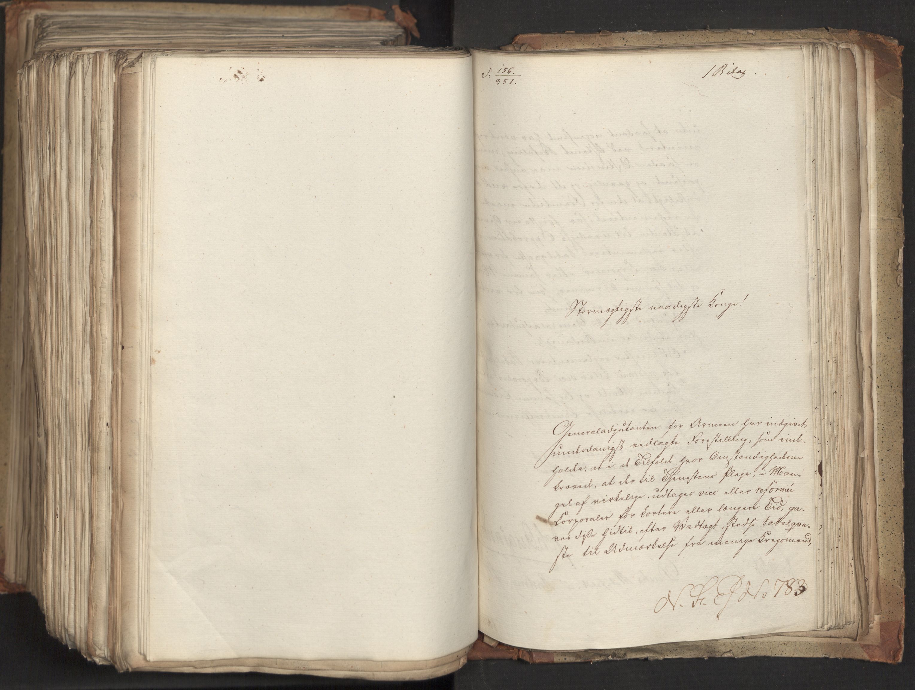 Statsrådsavdelingen i Stockholm, AV/RA-S-1003/D/Da/L0035: Regjeringsinnstillinger nr. 541-840, 1823, p. 666