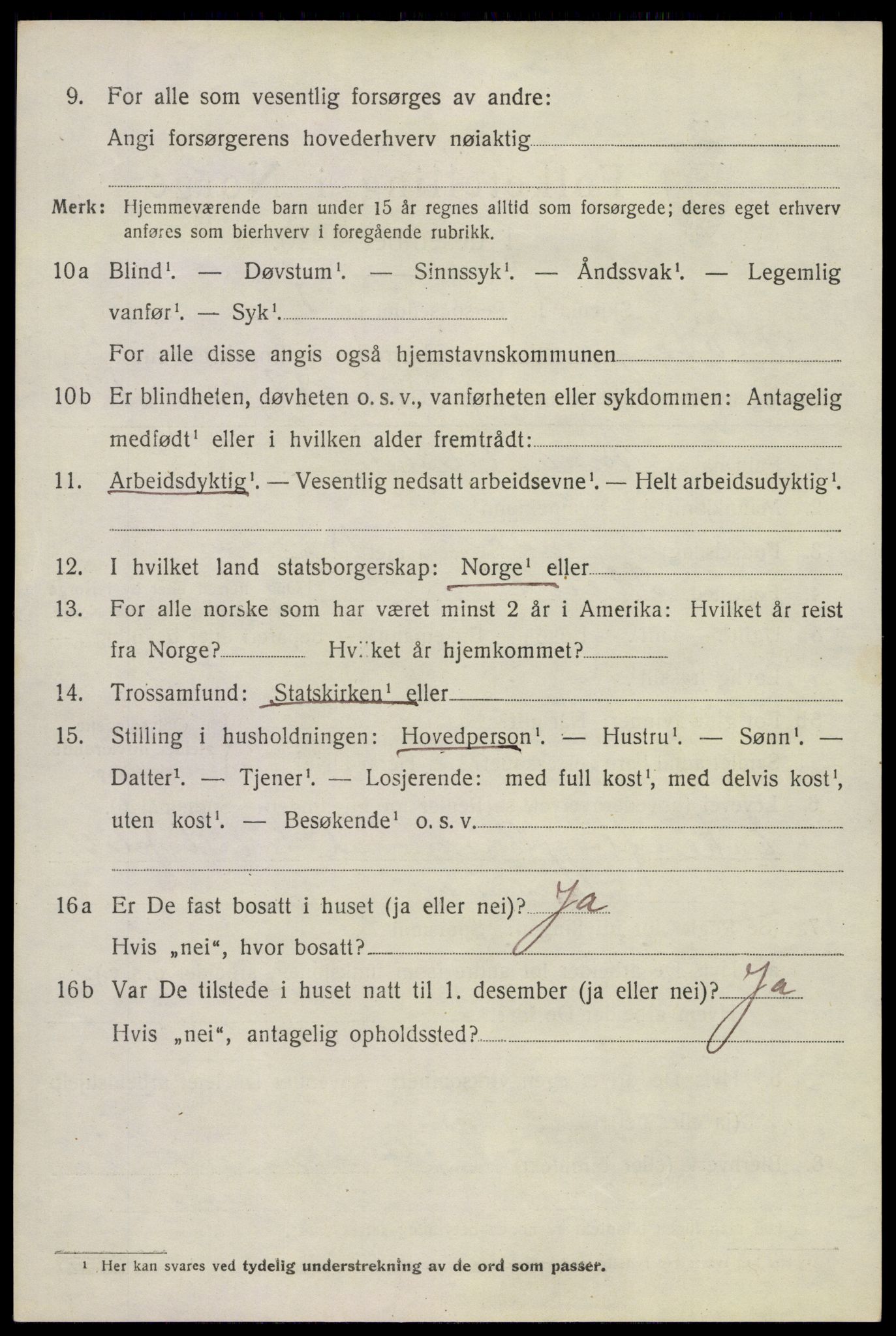 SAKO, 1920 census for Skåtøy, 1920, p. 4691