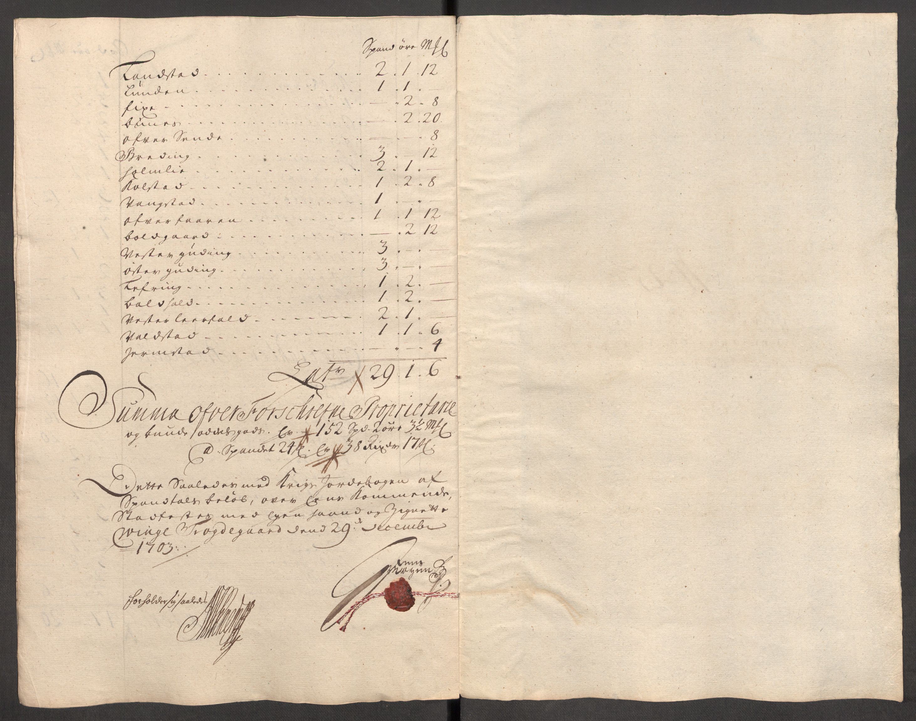 Rentekammeret inntil 1814, Reviderte regnskaper, Fogderegnskap, RA/EA-4092/R62/L4194: Fogderegnskap Stjørdal og Verdal, 1703, p. 256