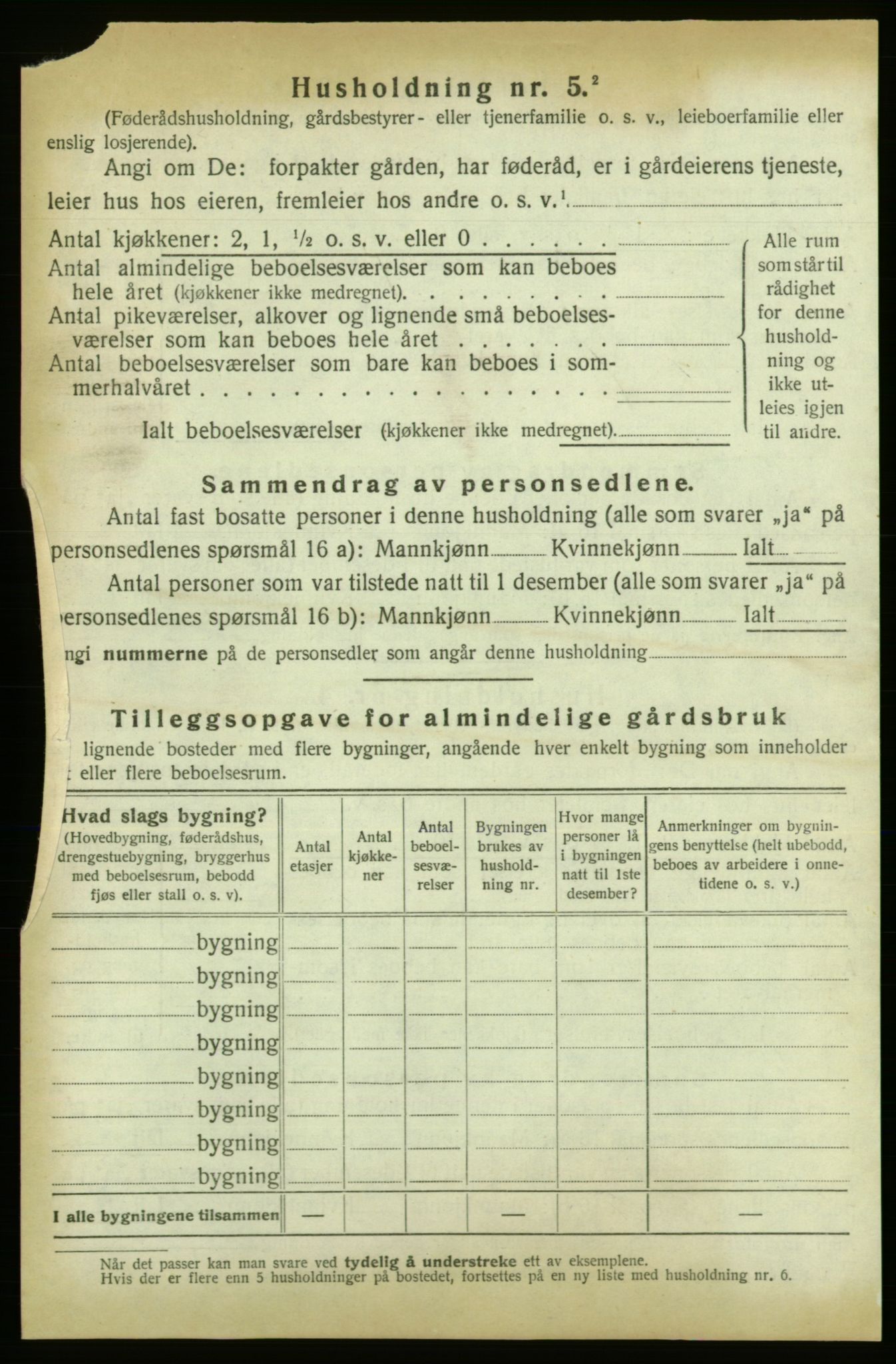 SAB, 1920 census for Kvinnherad, 1920, p. 2368