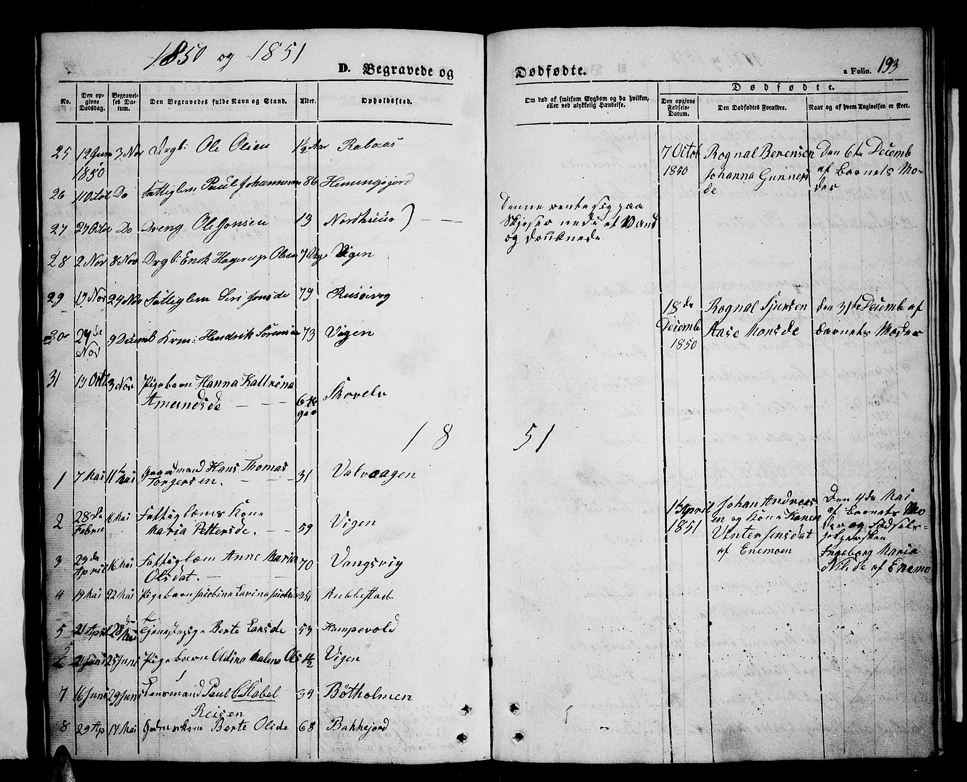 Tranøy sokneprestkontor, SATØ/S-1313/I/Ia/Iab/L0002klokker: Parish register (copy) no. 2, 1847-1860, p. 193