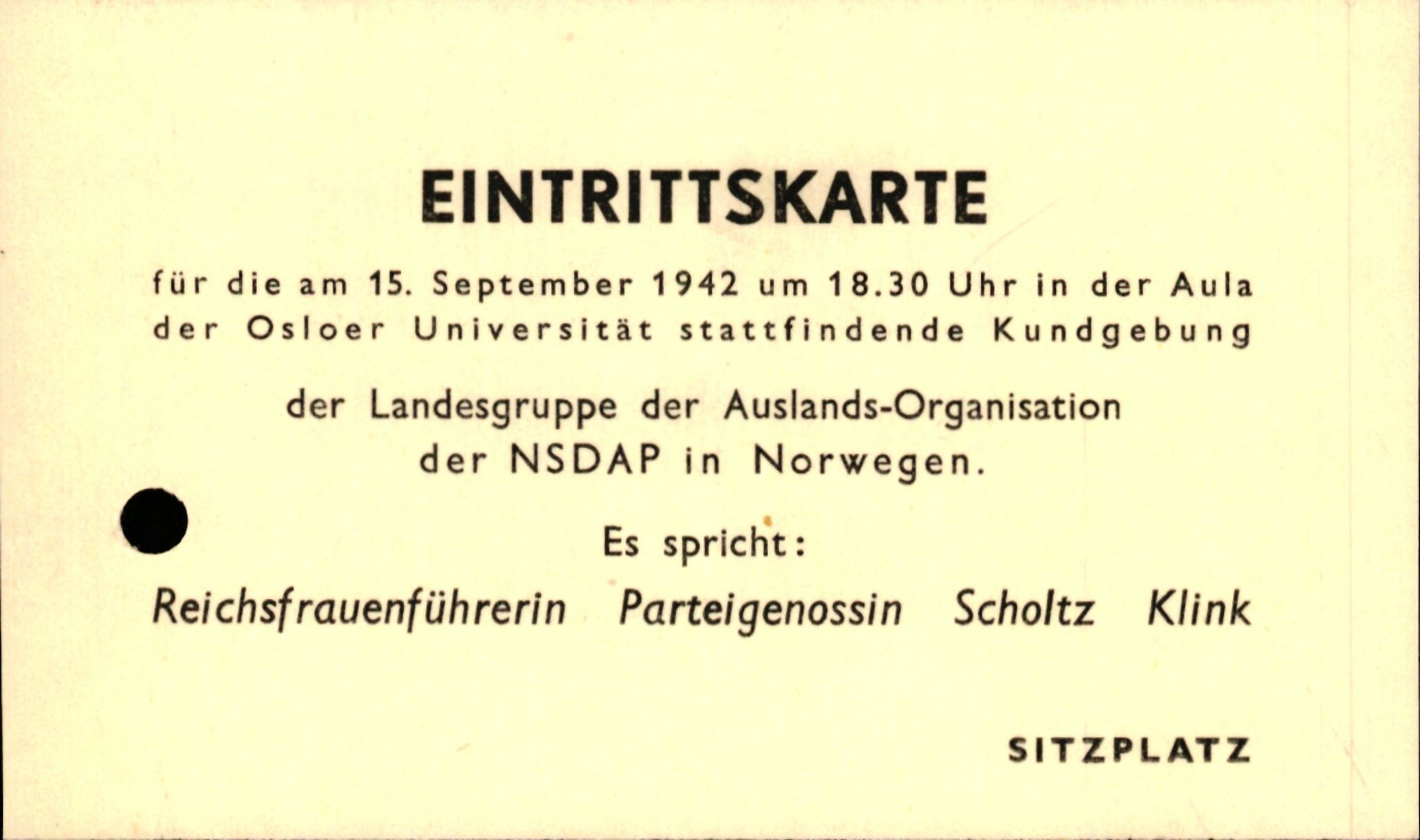 Forsvarets Overkommando. 2 kontor. Arkiv 11.4. Spredte tyske arkivsaker, AV/RA-RAFA-7031/D/Dar/Darb/L0015: Reichskommissariat - NSDAP in Norwegen, 1938-1945, p. 65