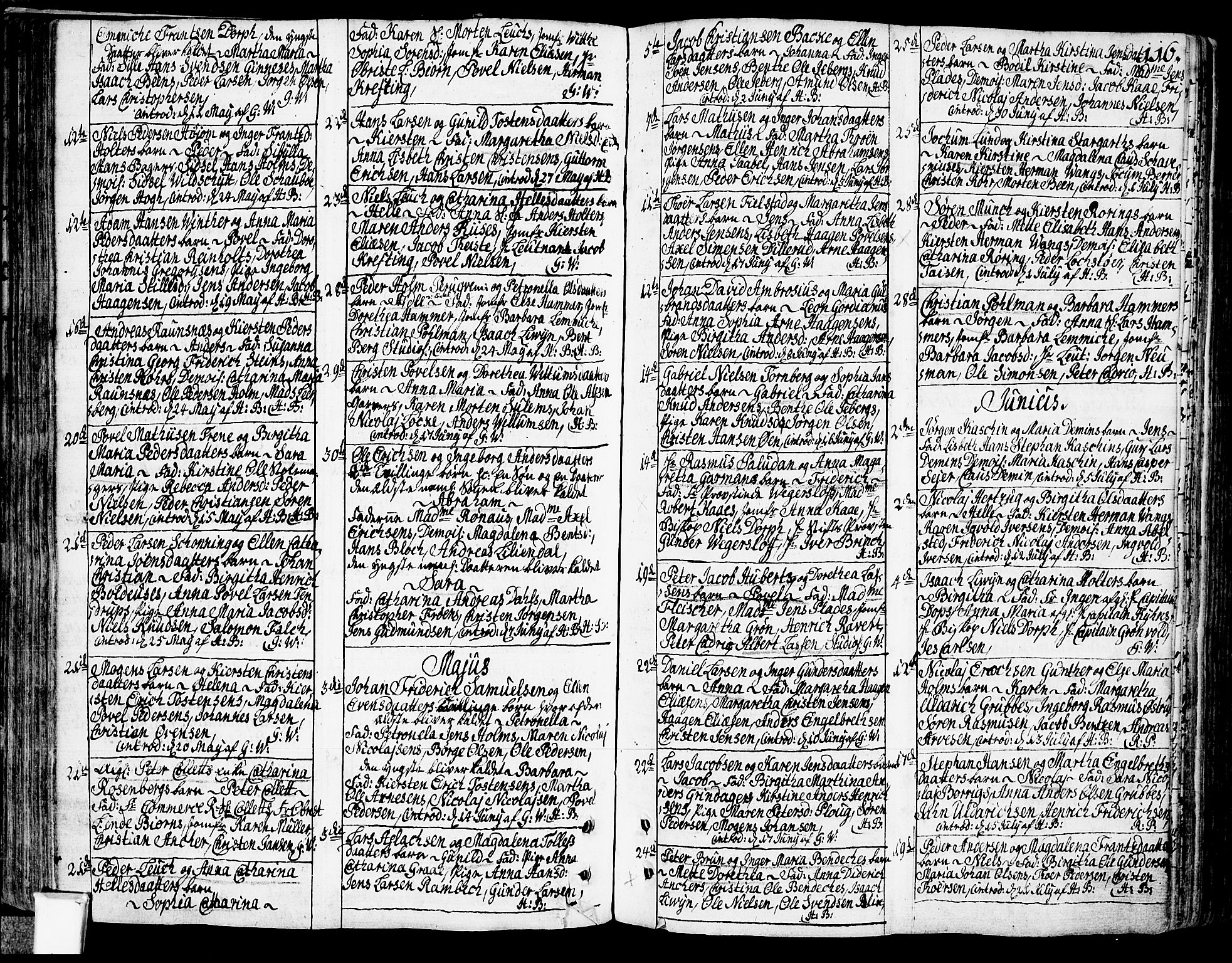 Oslo domkirke Kirkebøker, SAO/A-10752/F/Fa/L0003: Parish register (official) no. 3, 1731-1743, p. 116