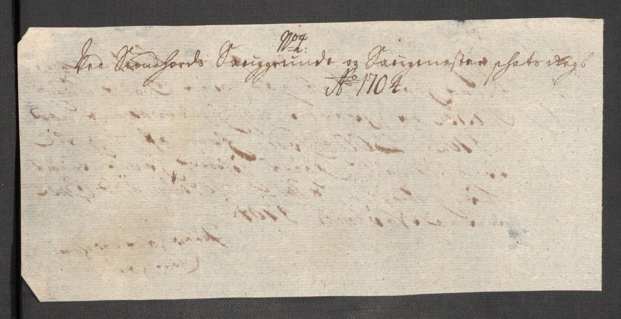 Rentekammeret inntil 1814, Reviderte regnskaper, Fogderegnskap, AV/RA-EA-4092/R48/L2982: Fogderegnskap Sunnhordland og Hardanger, 1704, p. 127