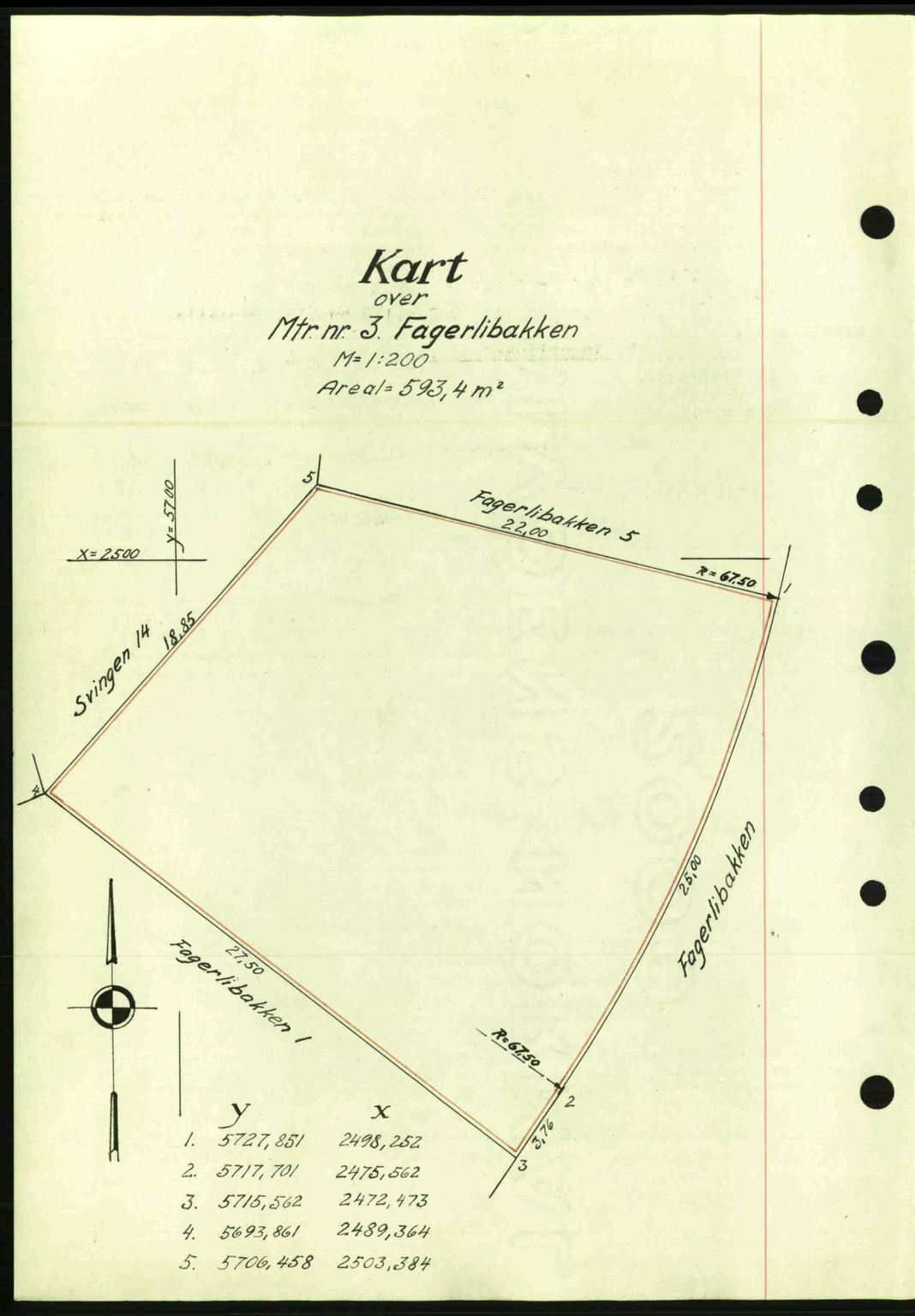 Ålesund byfogd, AV/SAT-A-4384: Mortgage book no. 36a, 1944-1945, Diary no: : 490/1944