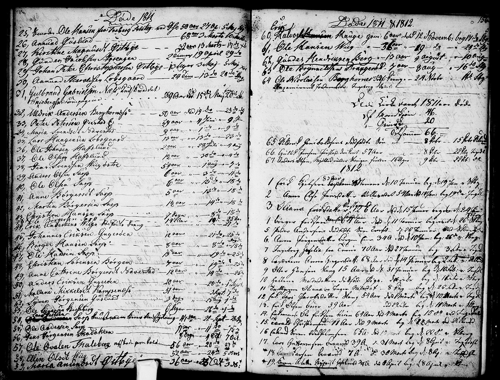 Skjeberg prestekontor Kirkebøker, SAO/A-10923/F/Fa/L0003: Parish register (official) no. I 3, 1792-1814, p. 156