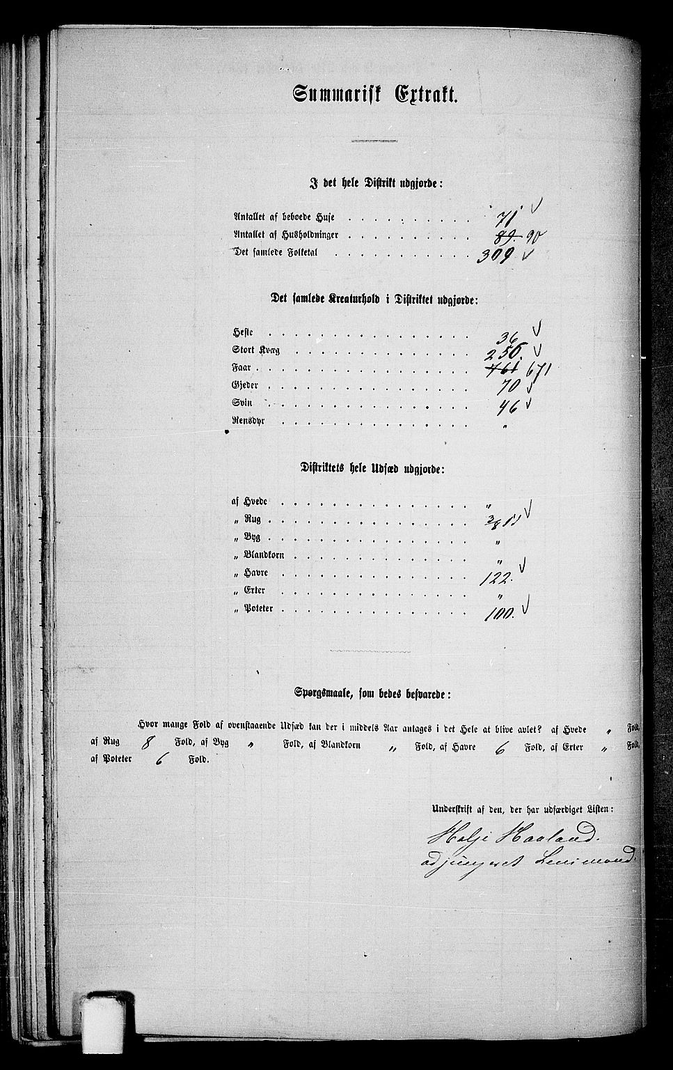 RA, 1865 census for Etne, 1865, p. 114