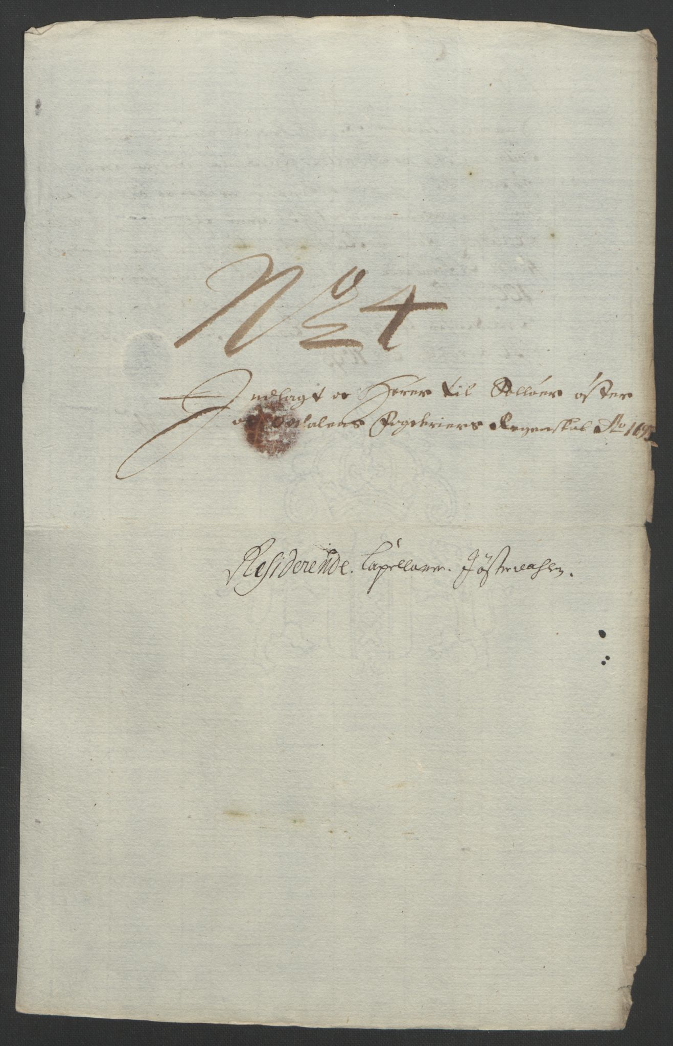 Rentekammeret inntil 1814, Reviderte regnskaper, Fogderegnskap, AV/RA-EA-4092/R13/L0831: Fogderegnskap Solør, Odal og Østerdal, 1693, p. 266